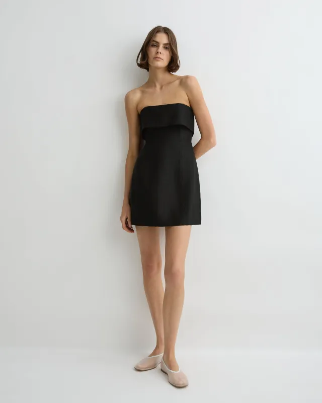 Bormio Bandeau Mini Dress - Black sold by Bondi Born