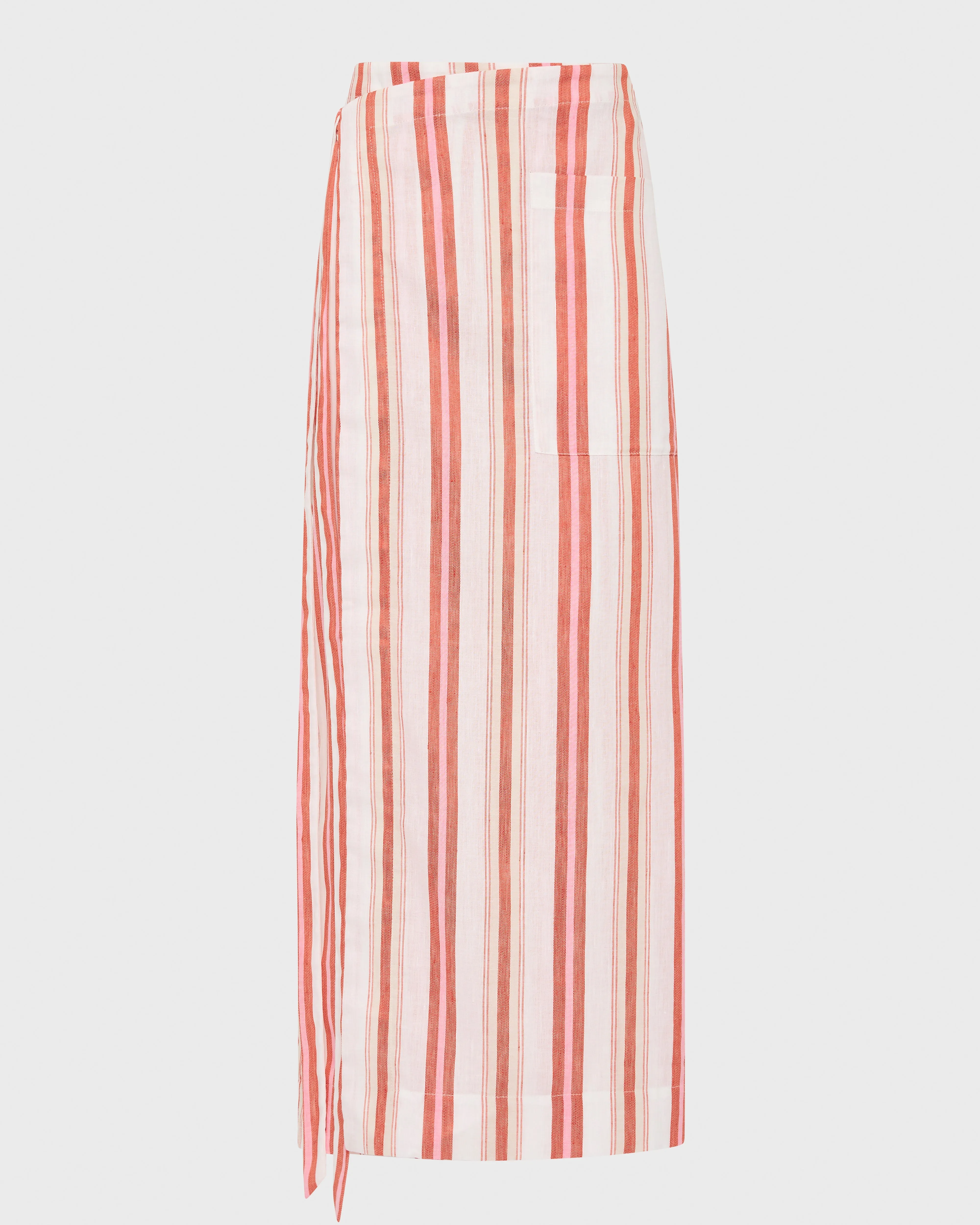 Arezzo Wrap Skirt - Watermelon sold by Bondi Born product image thumbnail 3