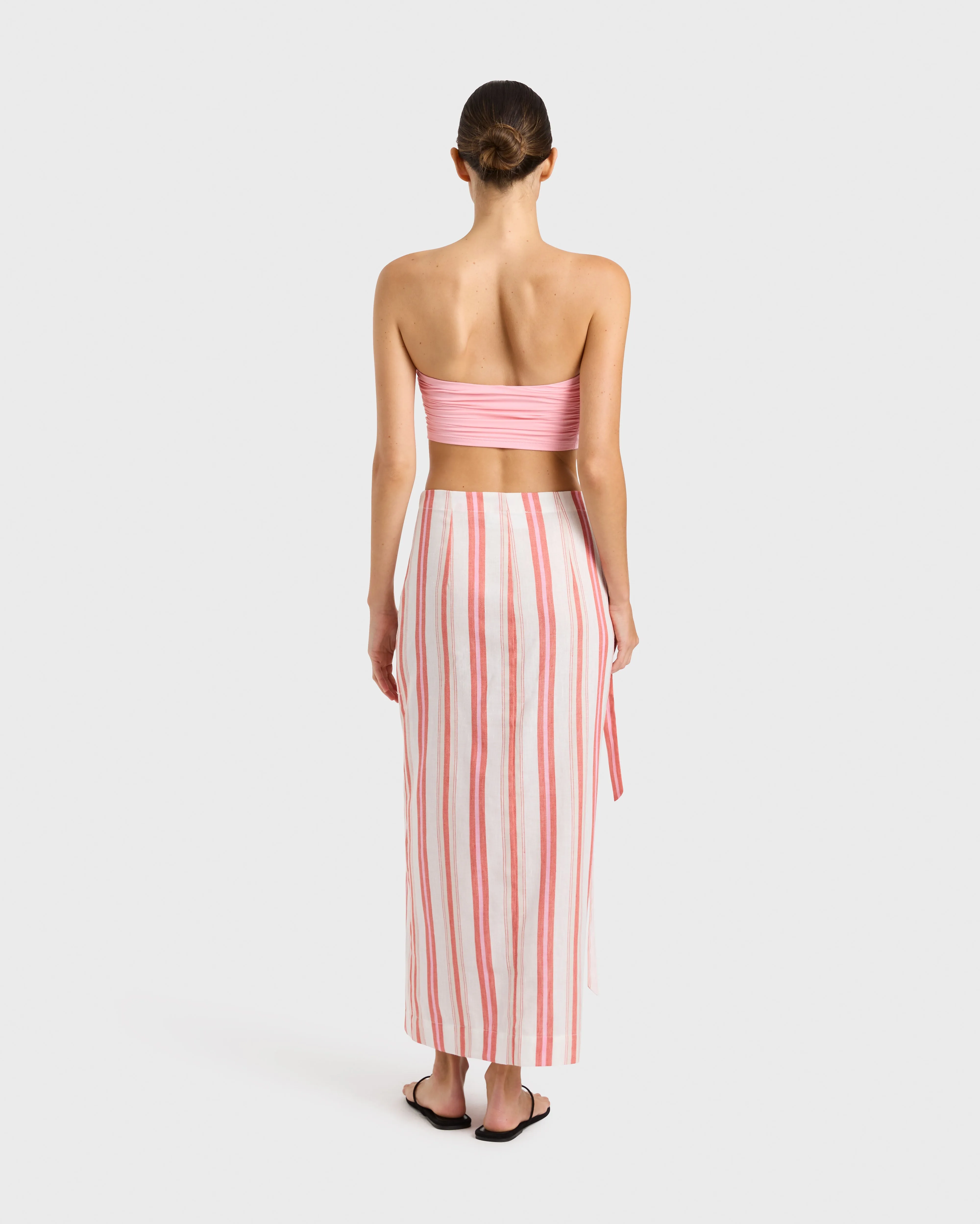 Arezzo Wrap Skirt - Watermelon sold by Bondi Born product image thumbnail 2
