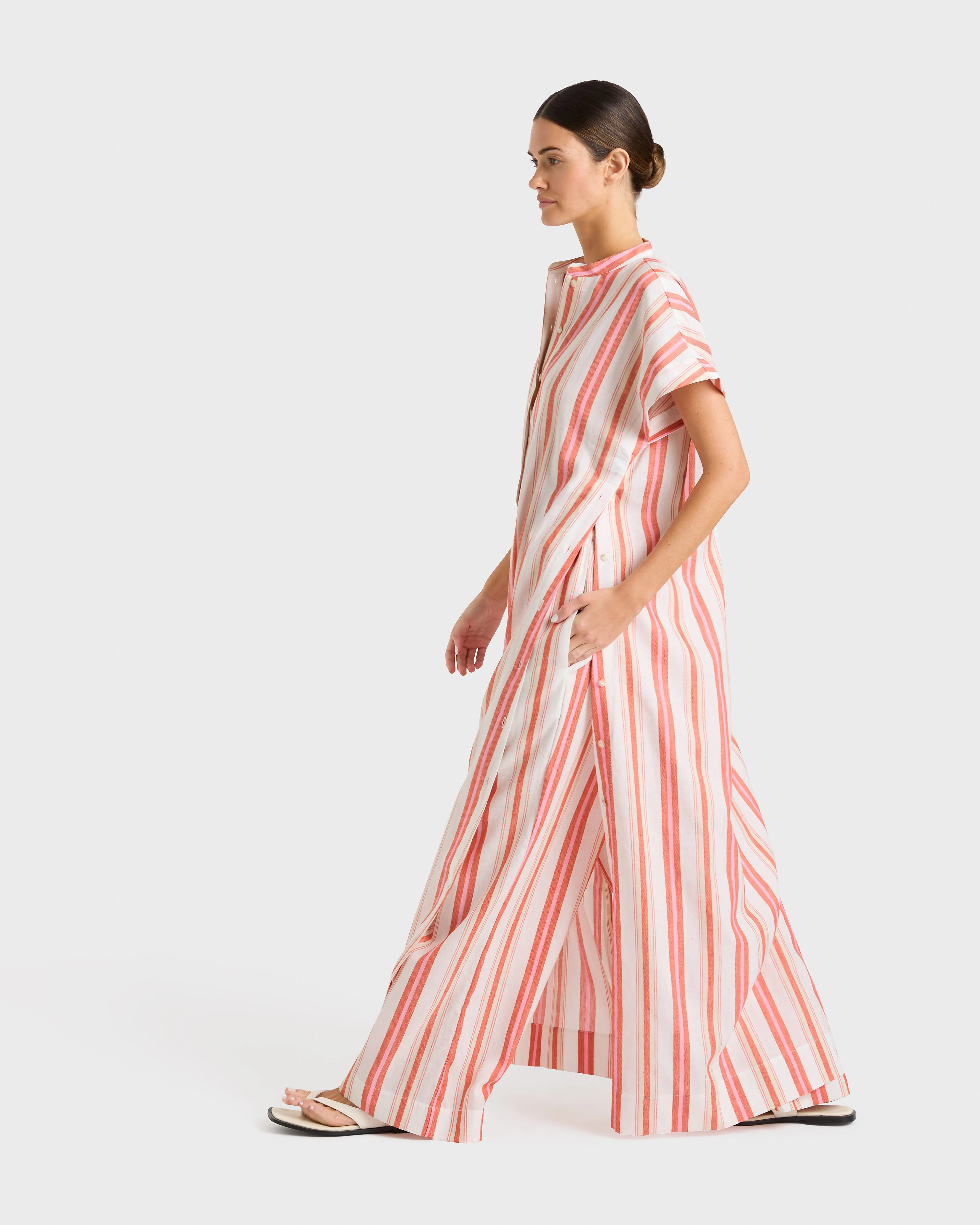 Arezzo Maxi Dress - Watermelon sold by Bondi Born