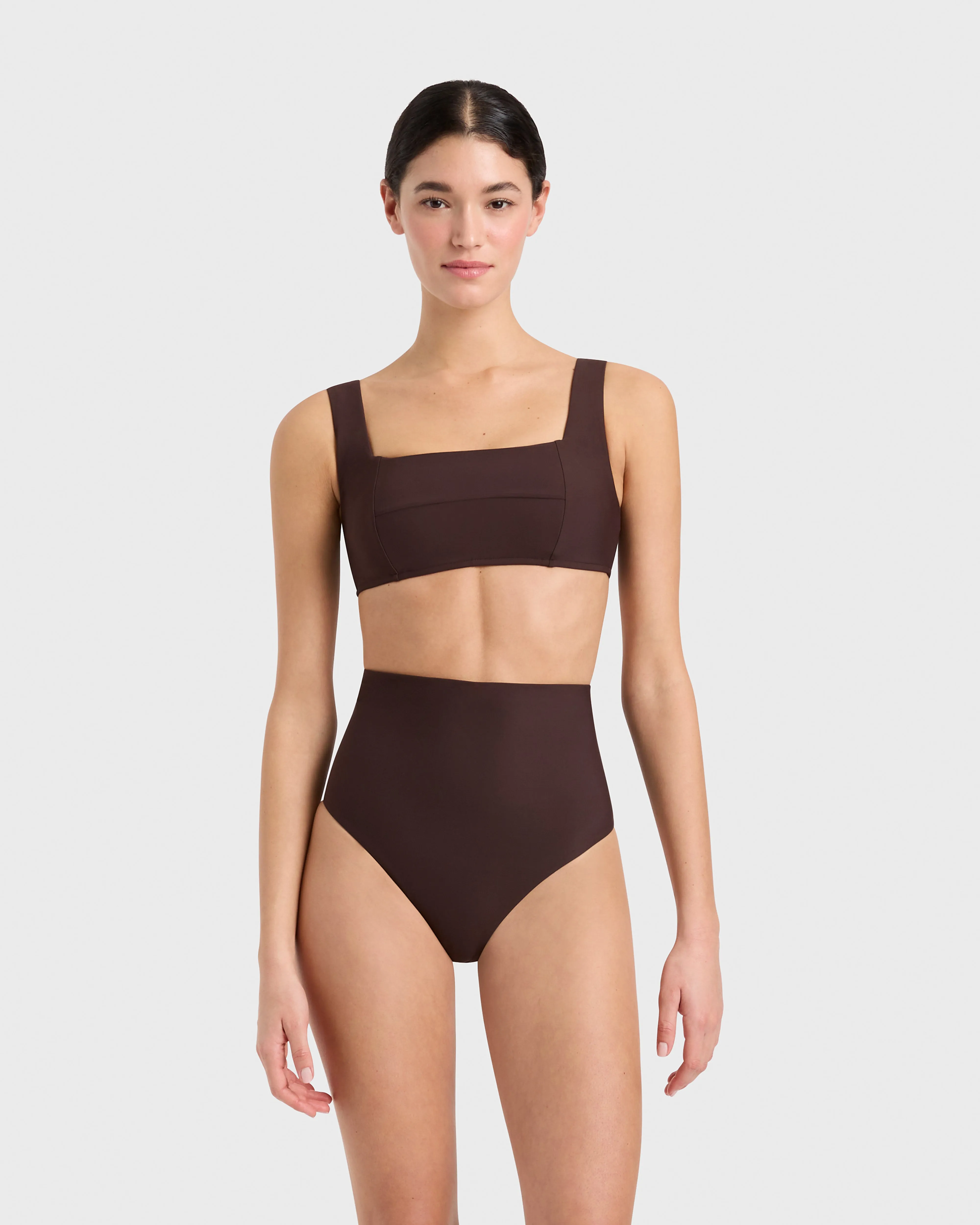 Faith Bikini Bottom - Mocha (Sculpteur®) sold by Bondi Born