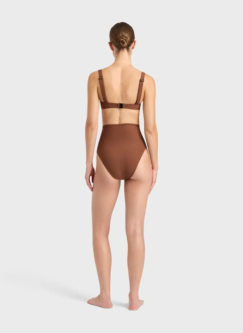 Faith Bikini Bottom - Cocoa (Sculpteur®) sold by Bondi Born product image thumbnail 2