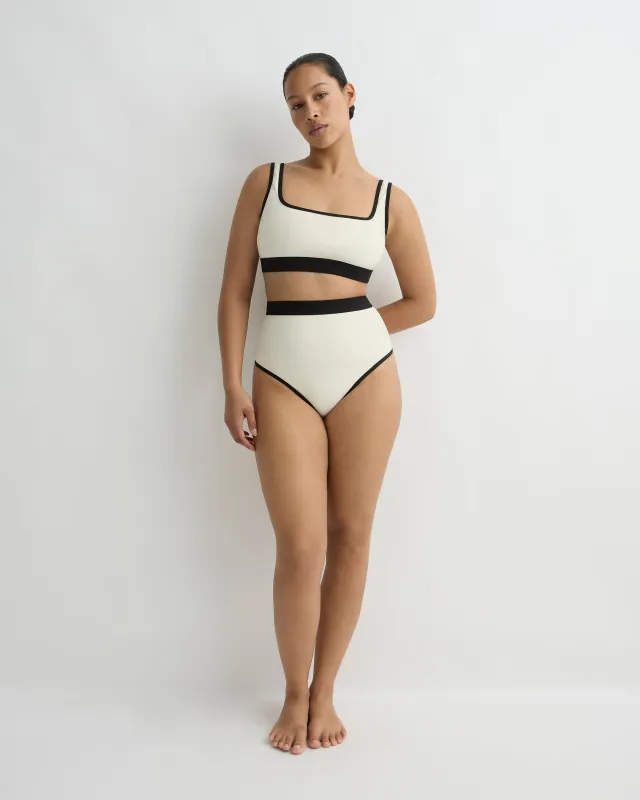 Jayde Bikini Bottom - Pearl (Sculpteur®) sold by Bondi Born