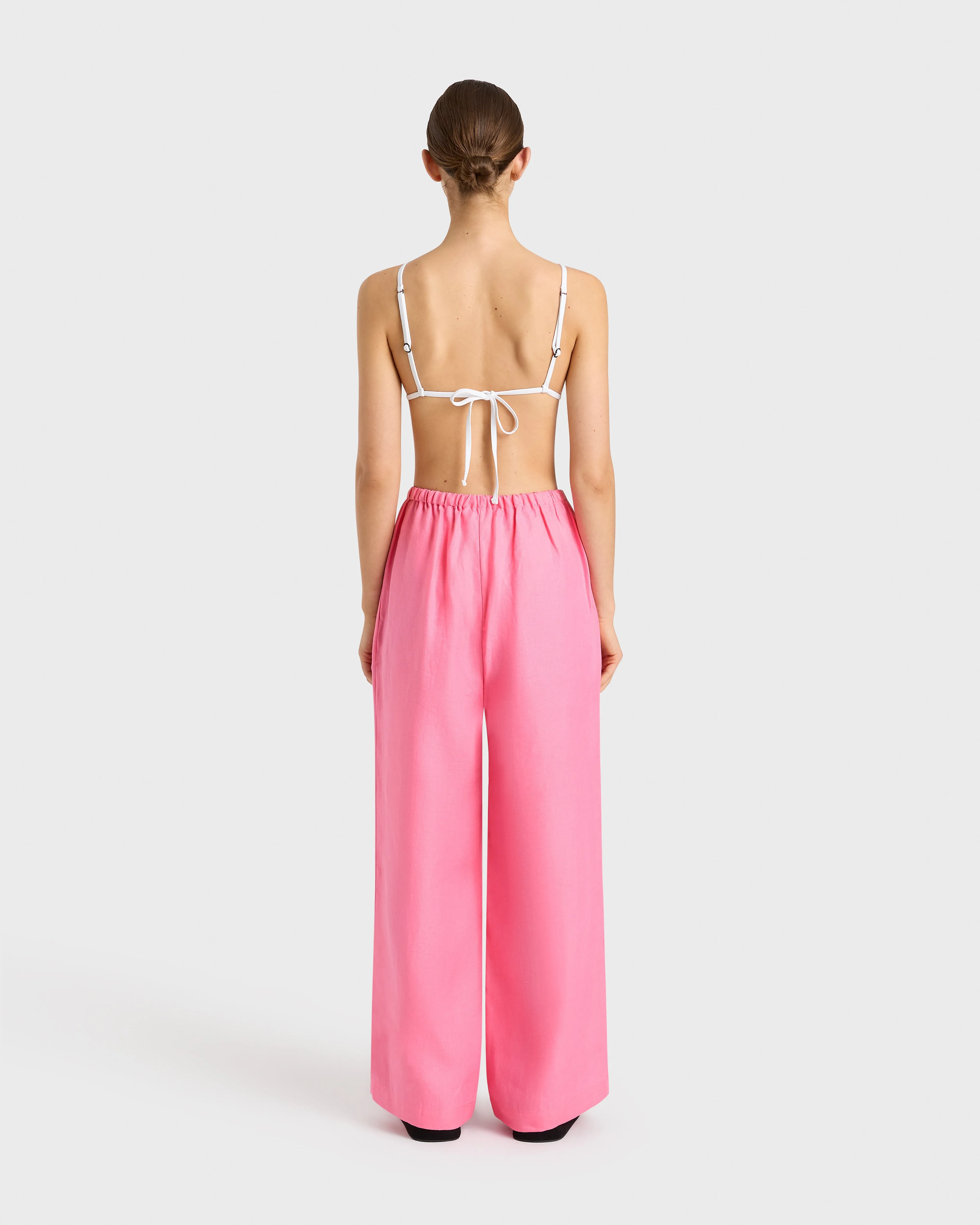 Delphi Drawstring Pant - Rose sold by Bondi Born product image thumbnail 2