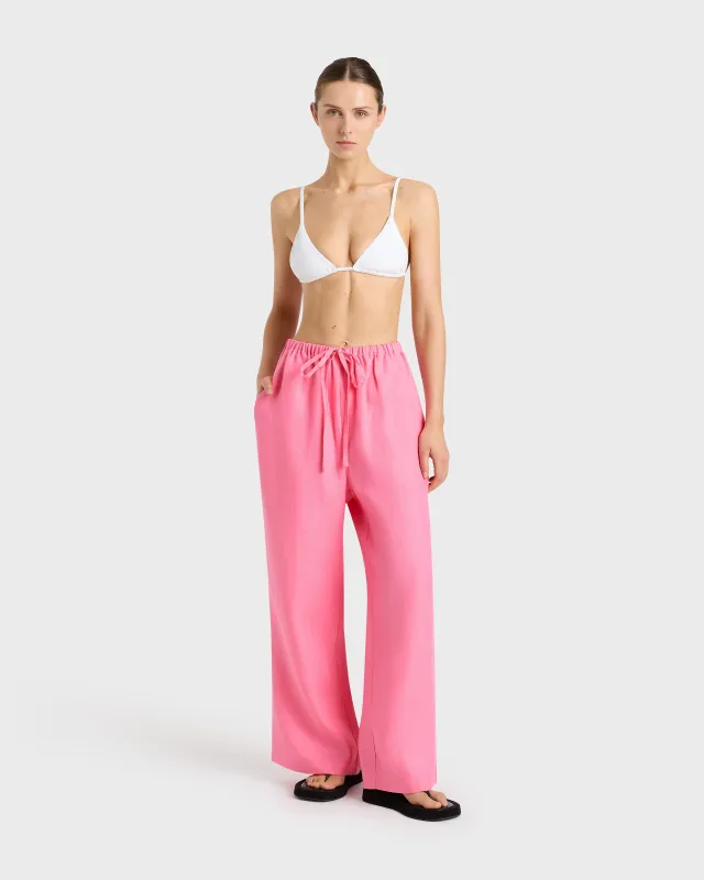 Delphi Drawstring Pant - Rose sold by Bondi Born