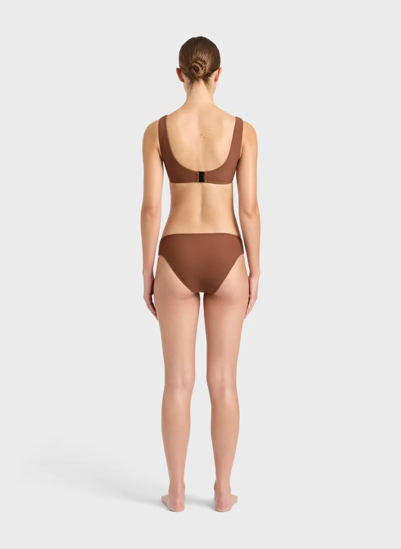 Verona Bikini Top - Cocoa (Sculpteur®) sold by Bondi Born product image thumbnail 2