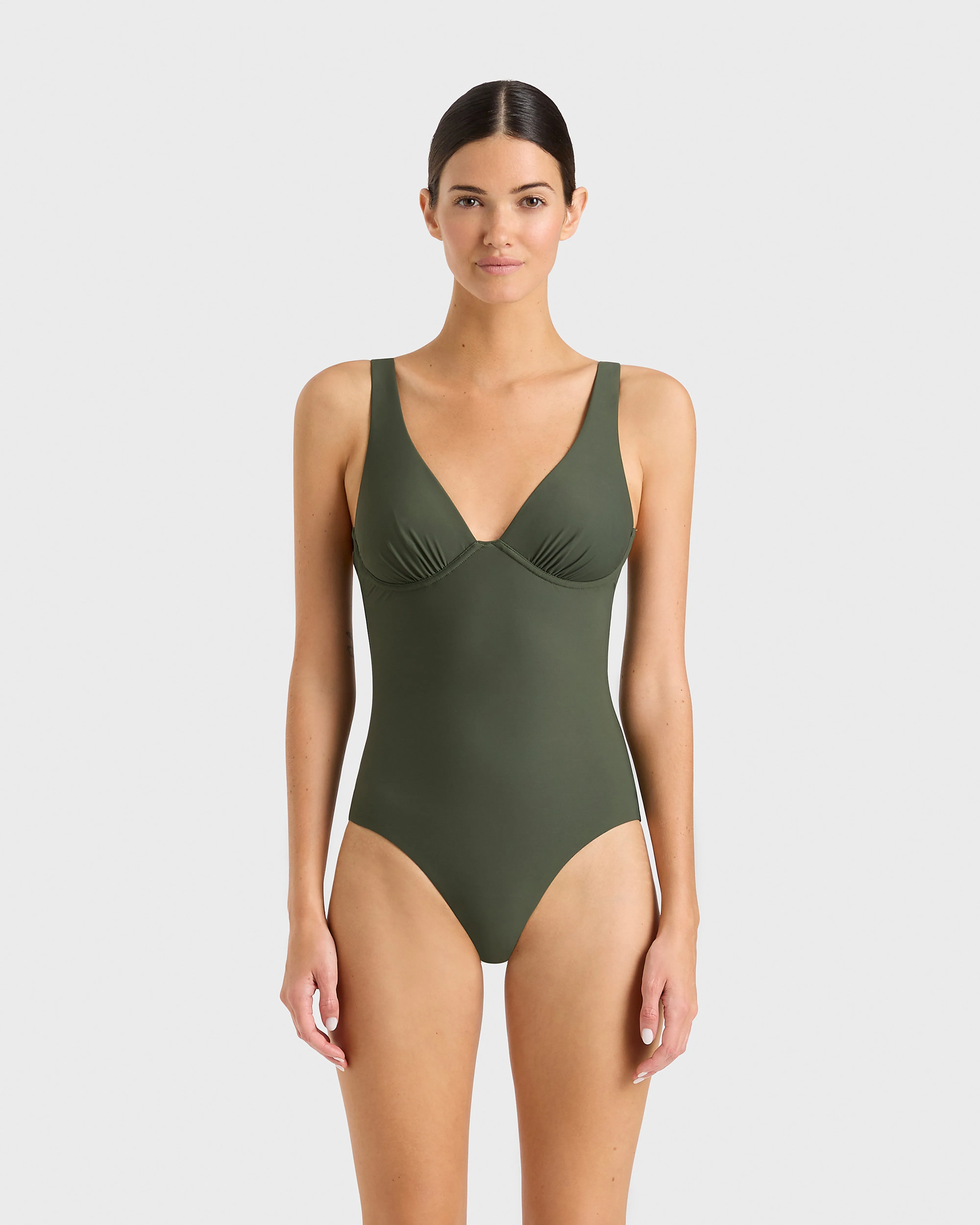 Nimah One Piece - Moss (Sculpteur®) sold by Bondi Born