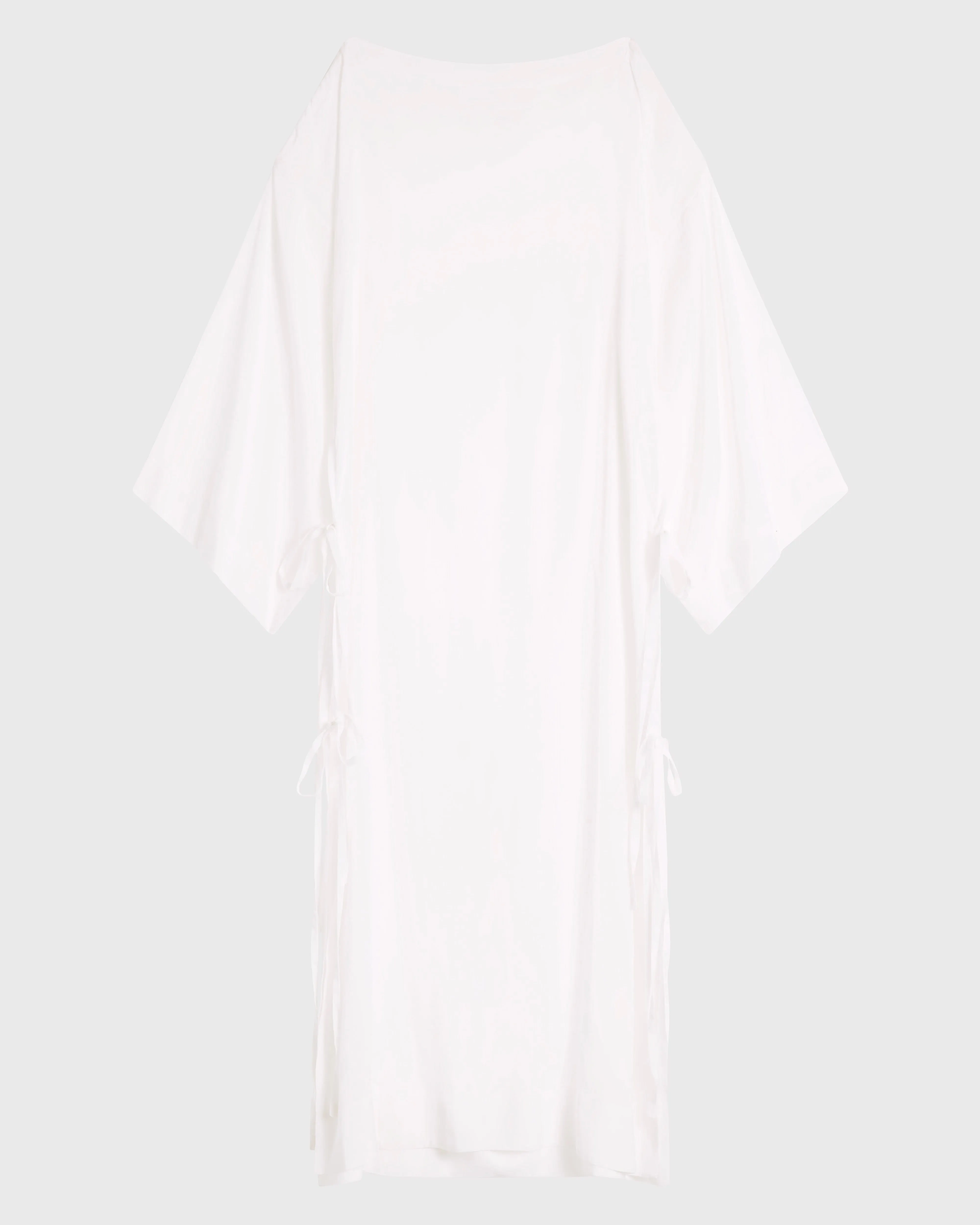Cremona Tie-Side Maxi Coverup - White sold by Bondi Born product image thumbnail 5