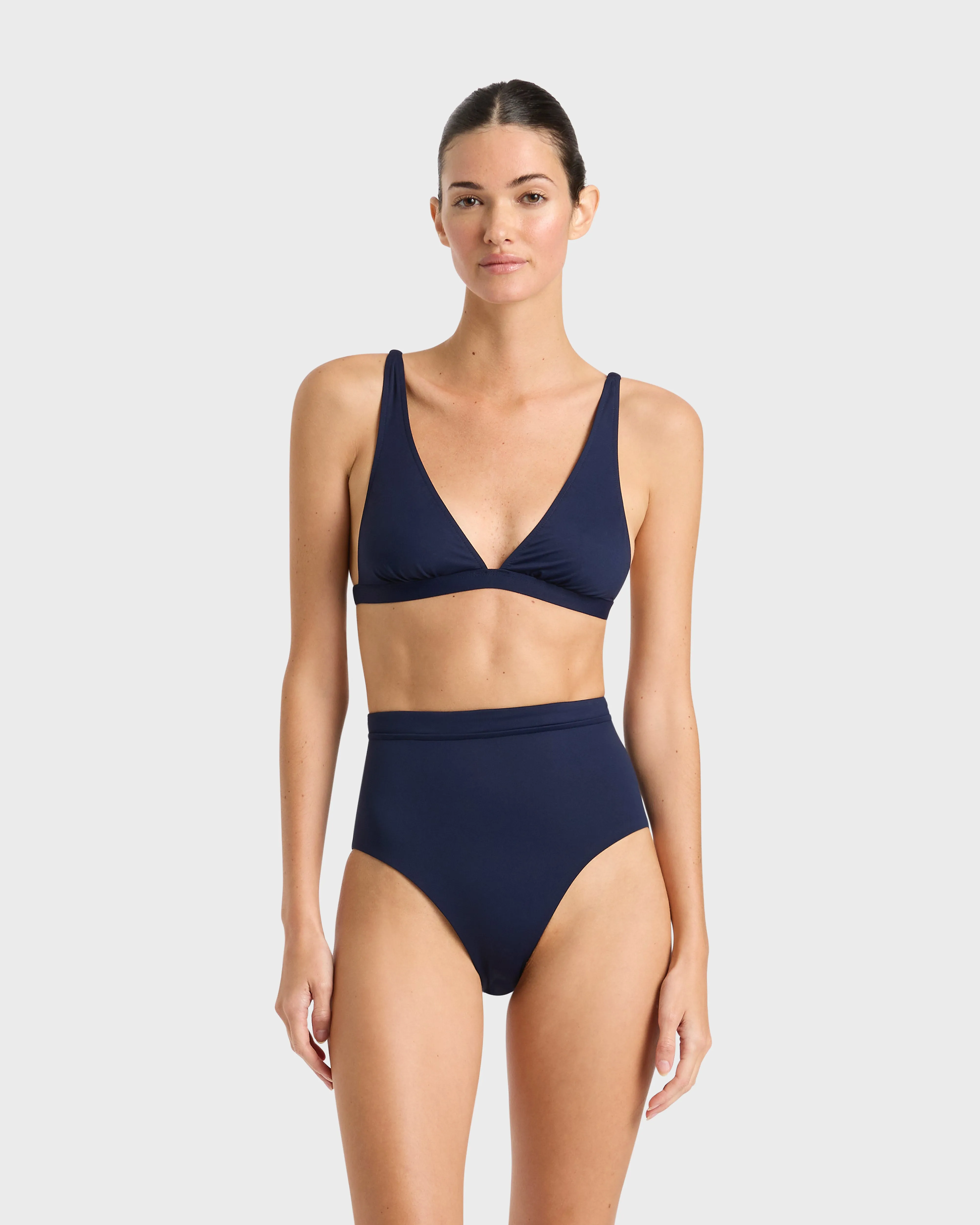 Aurelie Bikini Top - Oxford (Singuleur®) sold by Bondi Born