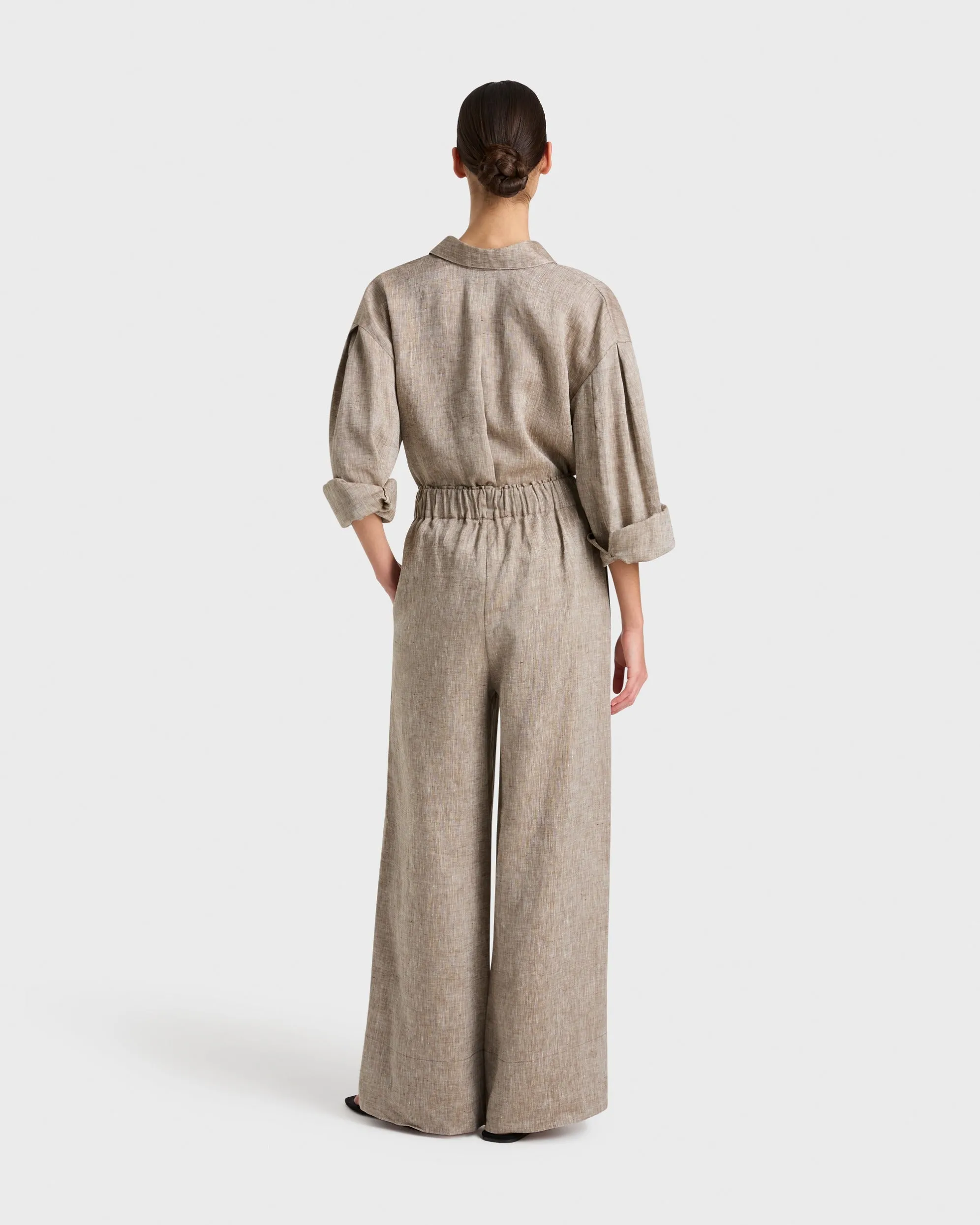 Leiden Universal Pant - Sepia sold by Bondi Born product image thumbnail 2