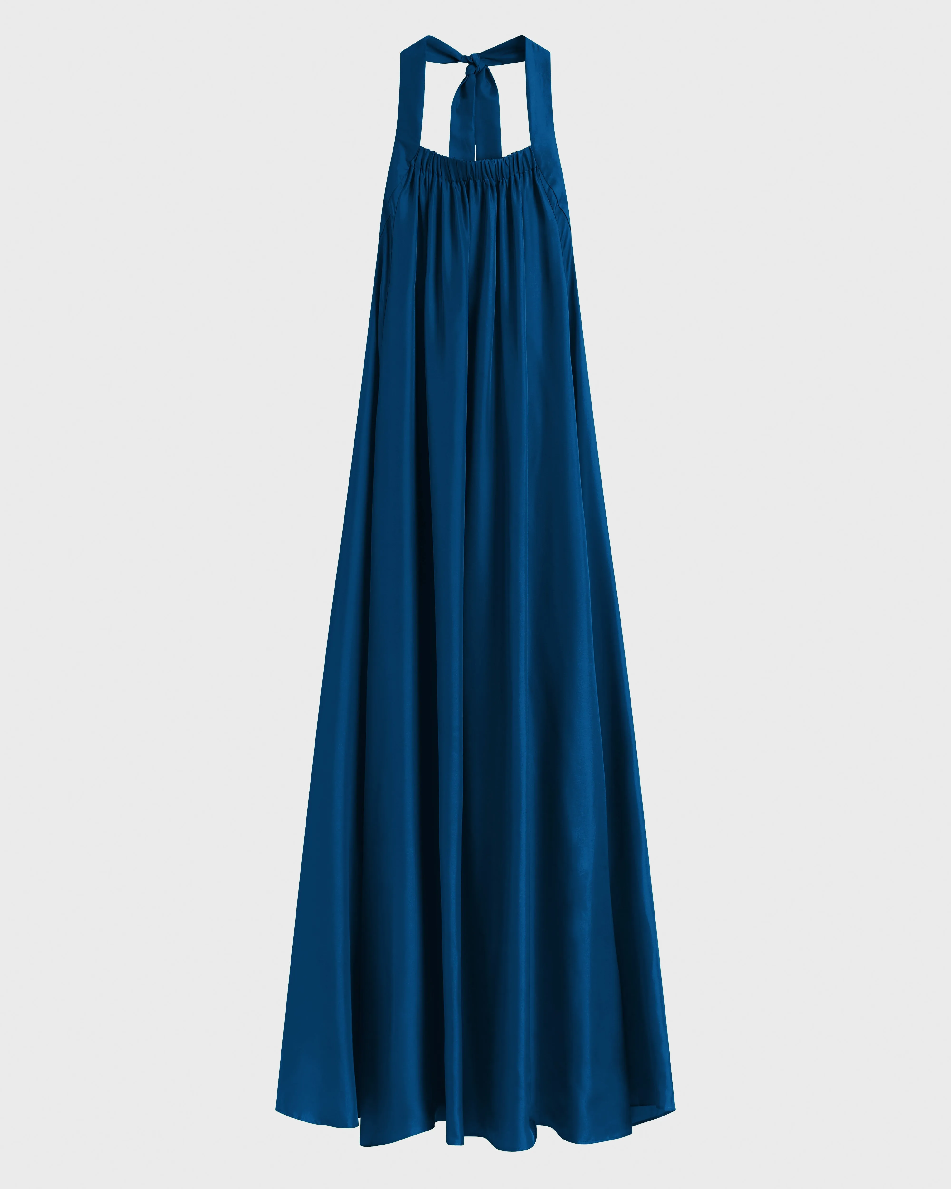 Marfa Silk Halter Maxi Dress - Tropico sold by Bondi Born product image thumbnail 3
