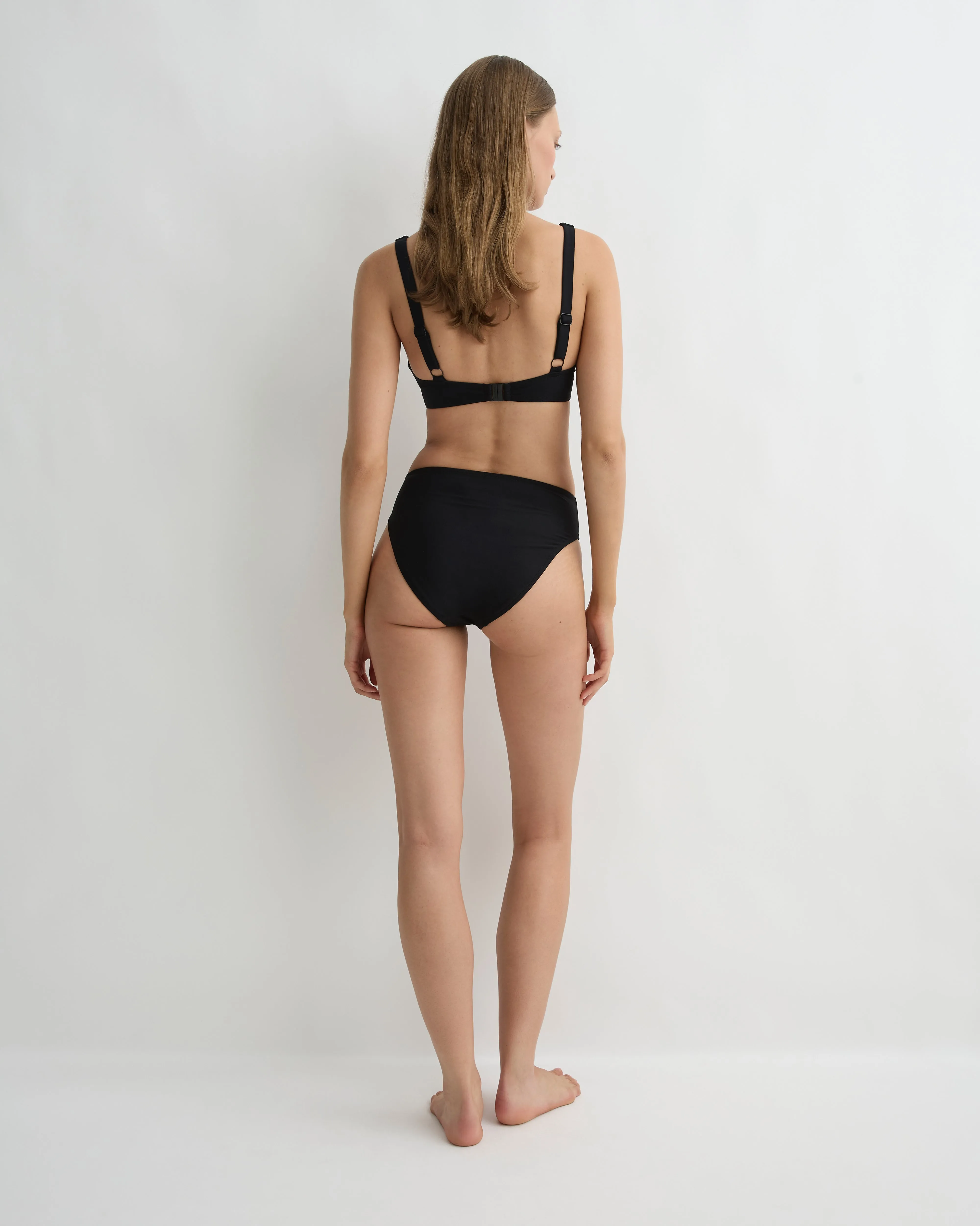 Fern Bikini Bottom - Black (Sculpteur®) sold by Bondi Born product image thumbnail 2