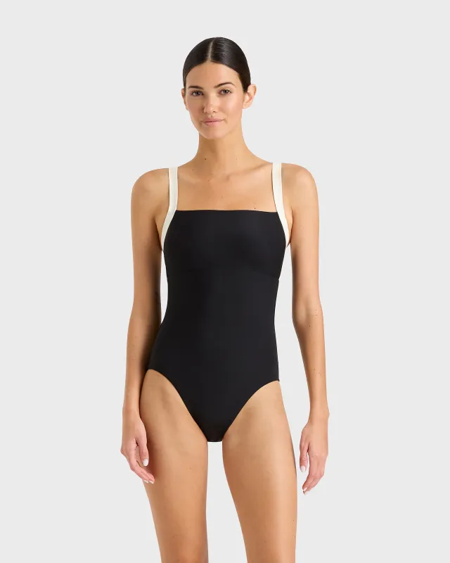 Hana One Piece - Black & Pearl (Sculpteur®) sold by Bondi Born