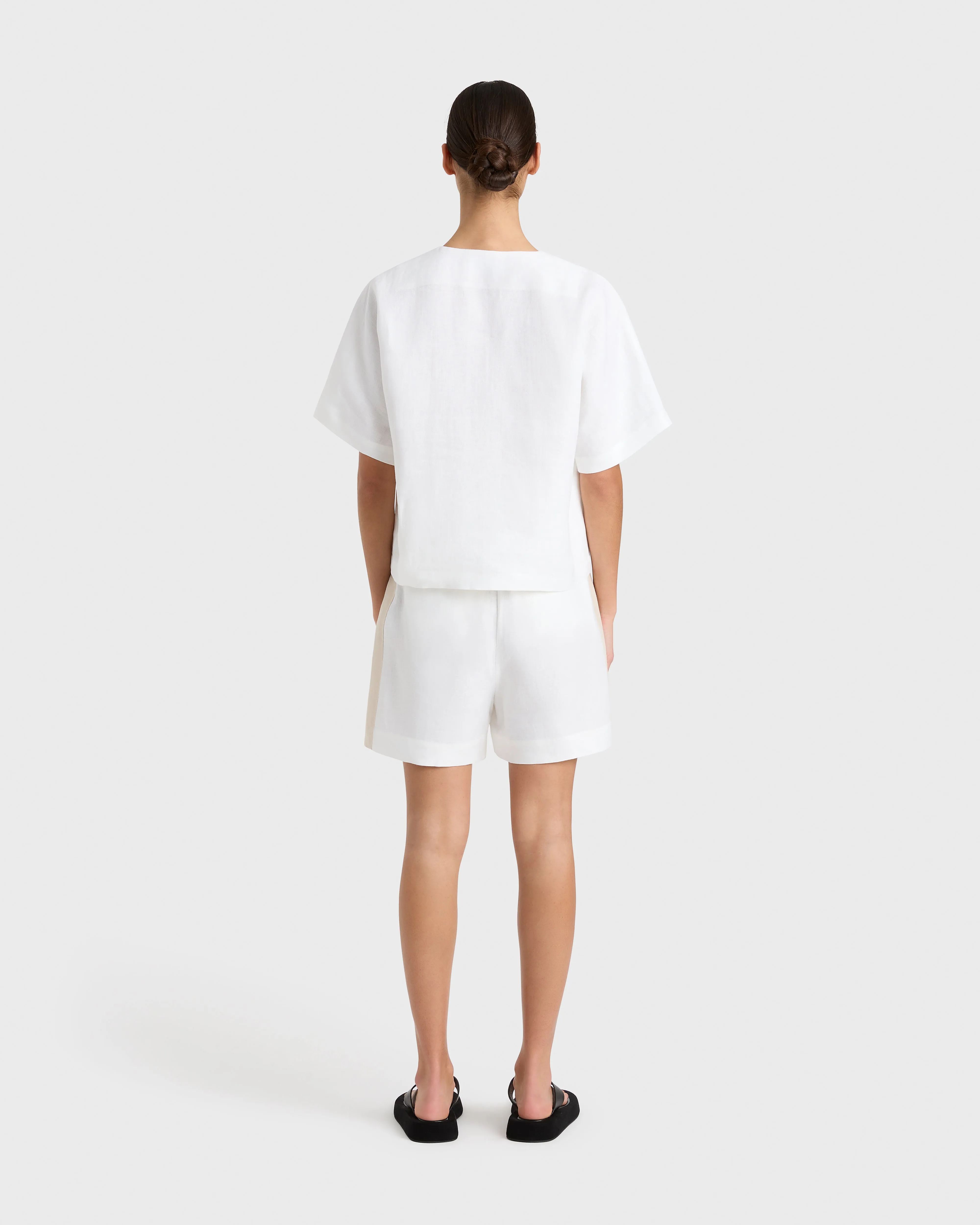 Delphi Universal Tee - White sold by Bondi Born product image thumbnail 3