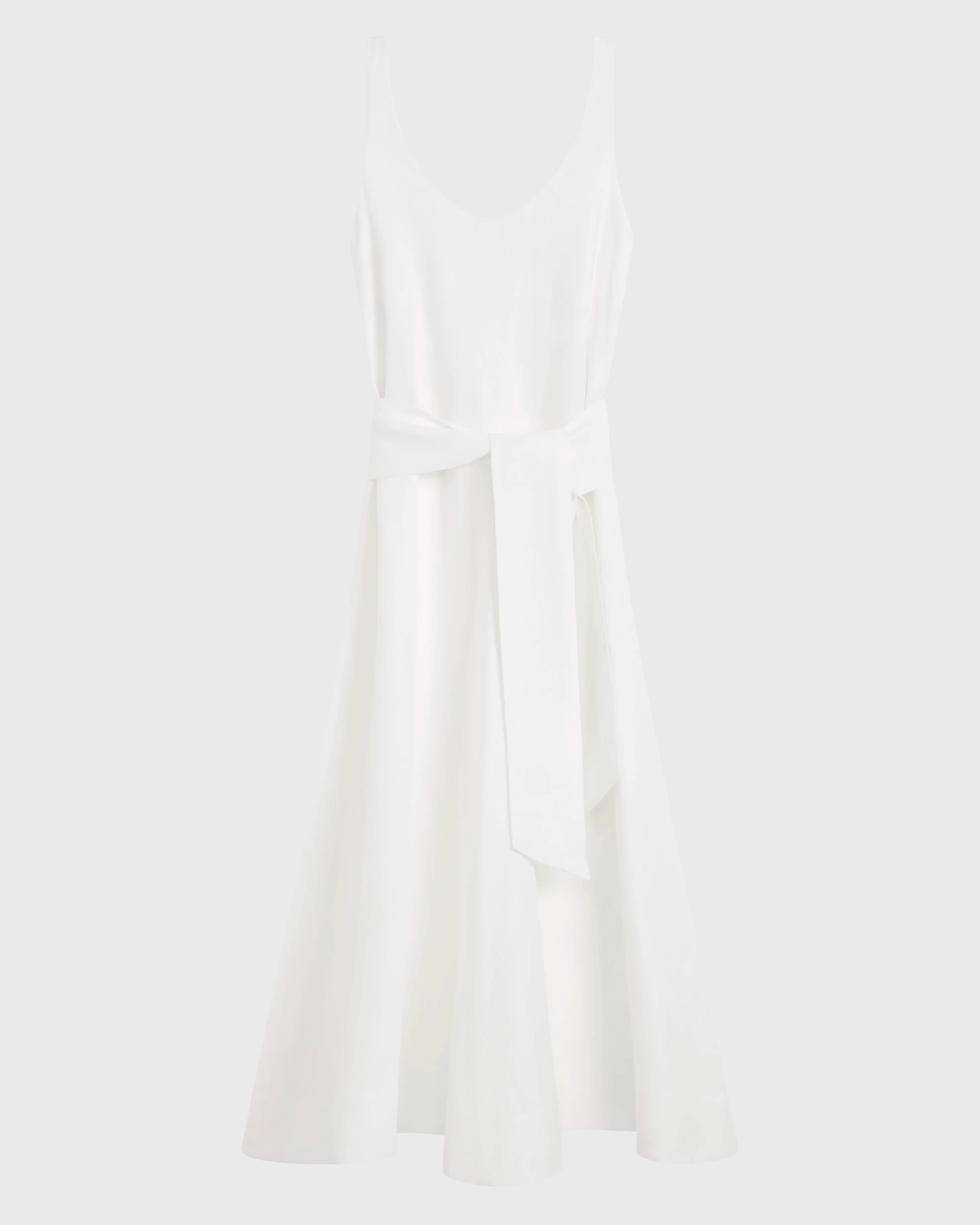 Delphi Scoop Neck Maxi Dress - White sold by Bondi Born product image thumbnail 4