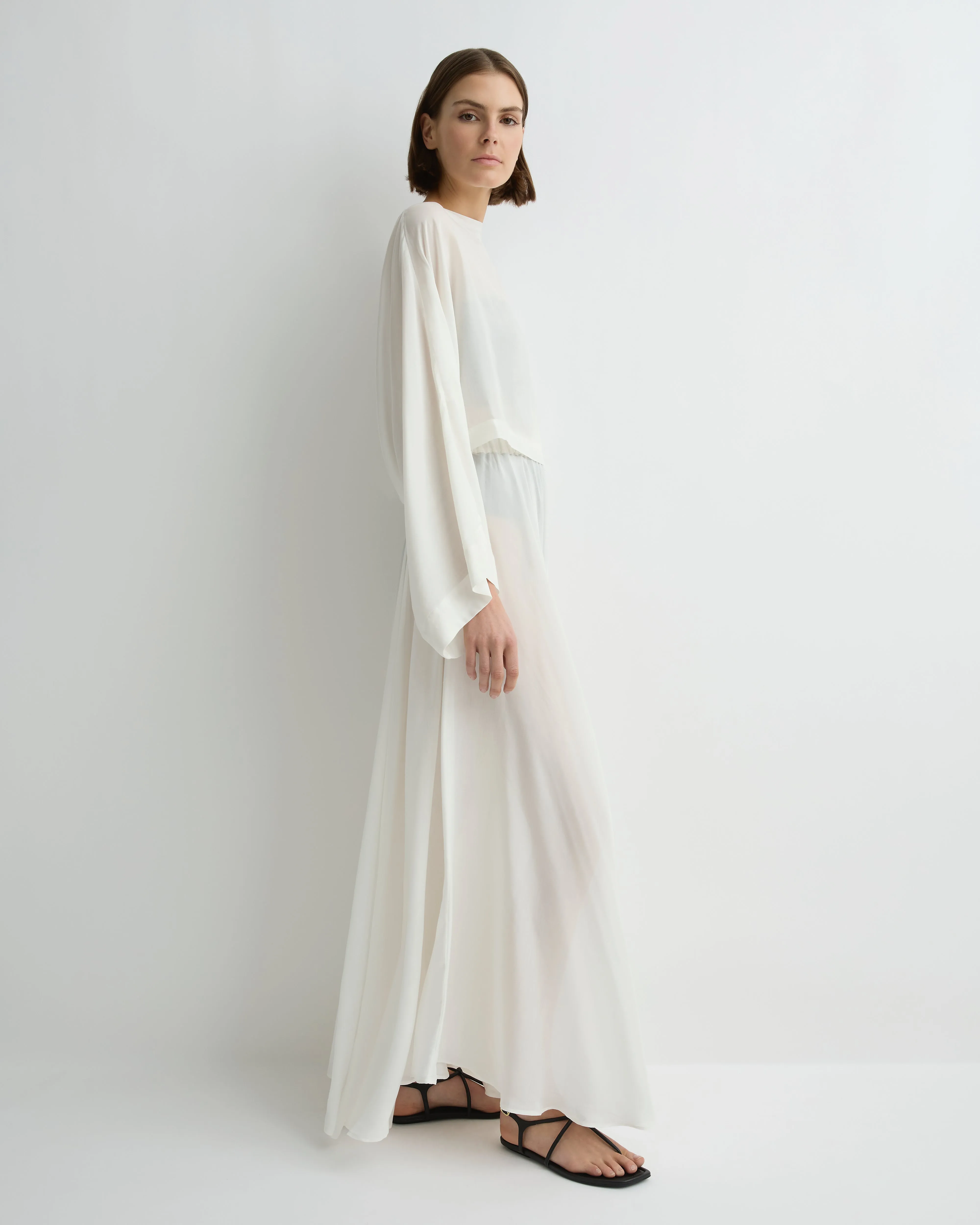 Cremona Kimono Top - White sold by Bondi Born