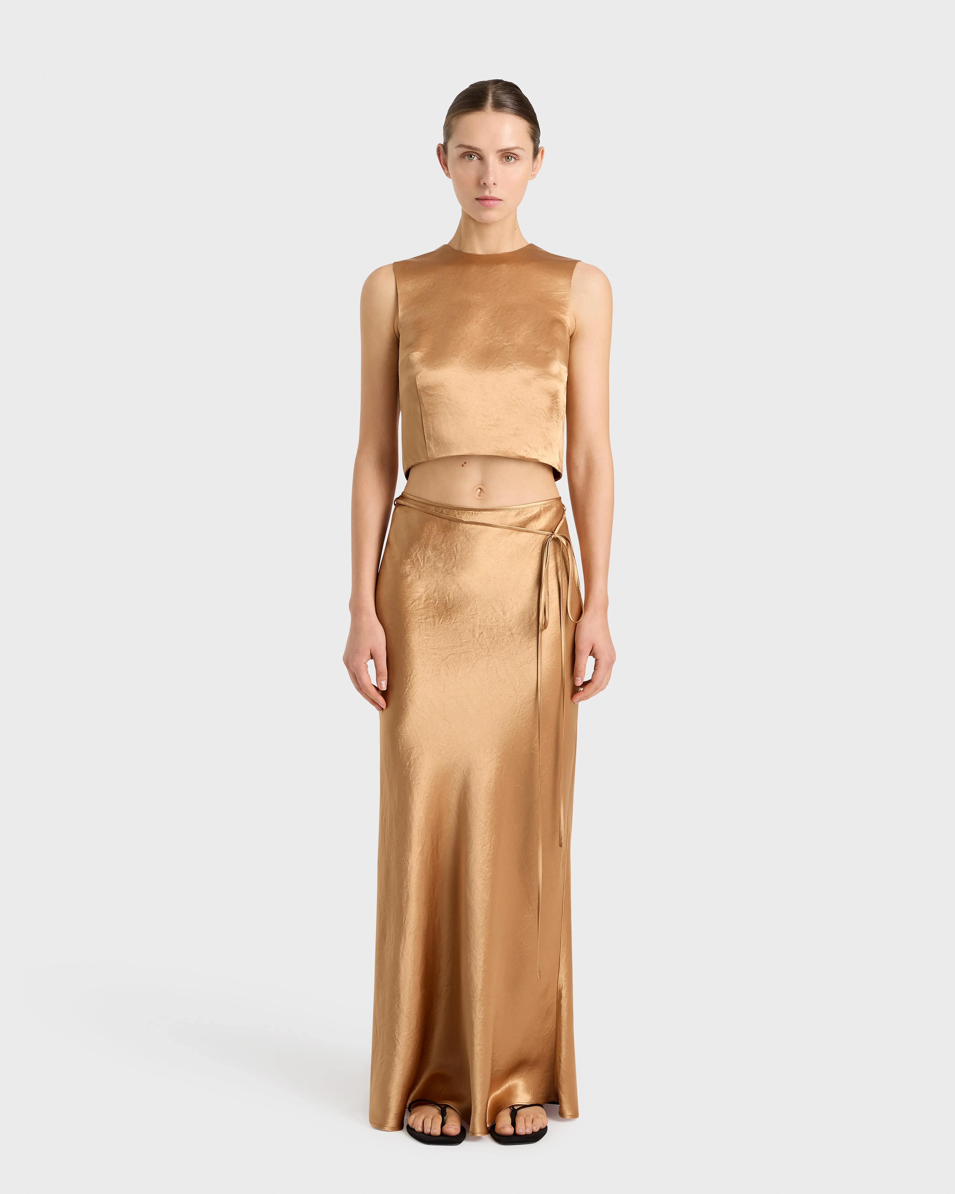 Kobe Button Back Bodice - Honey sold by Bondi Born