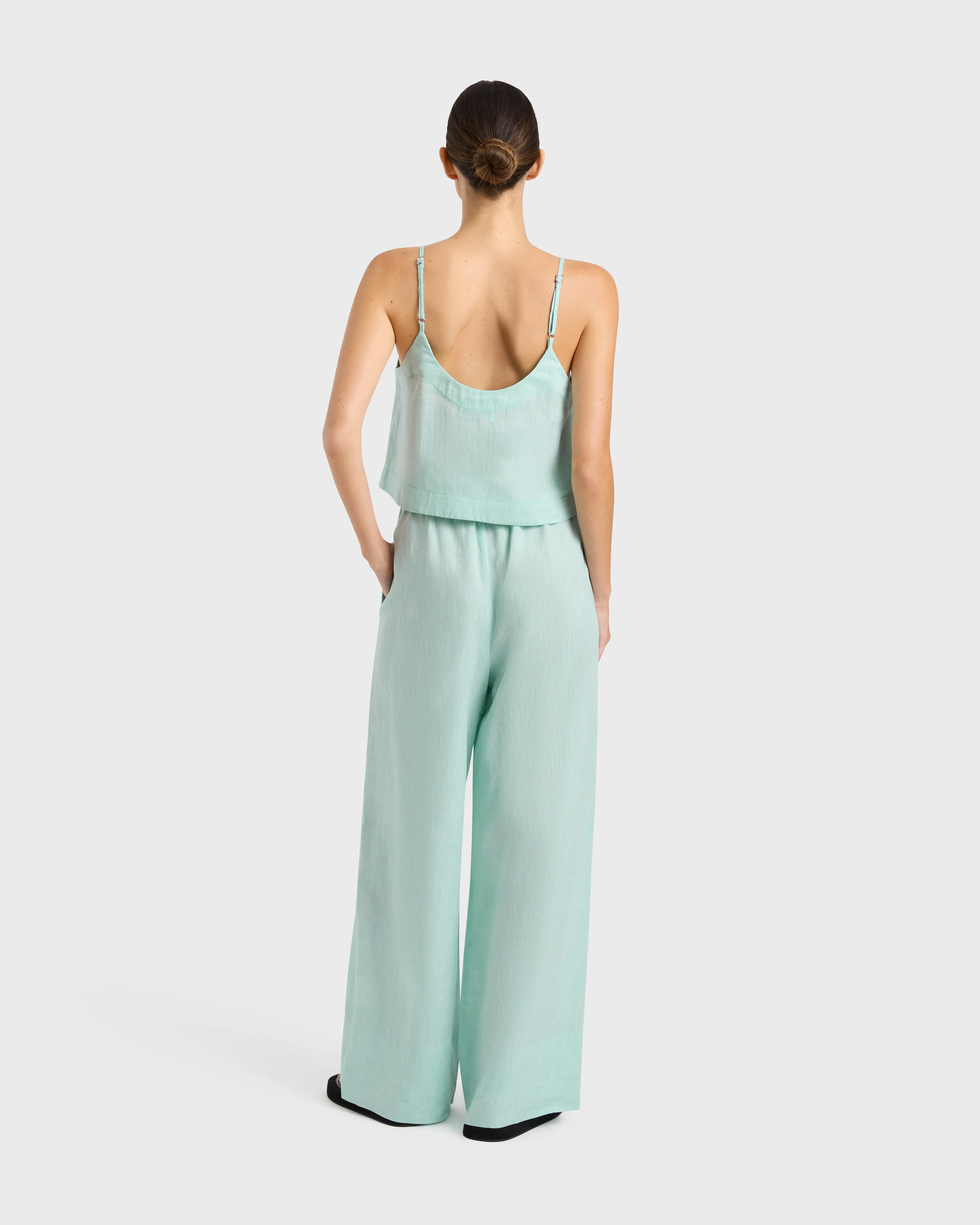 Leiden Universal Pant - Mint sold by Bondi Born product image thumbnail 3