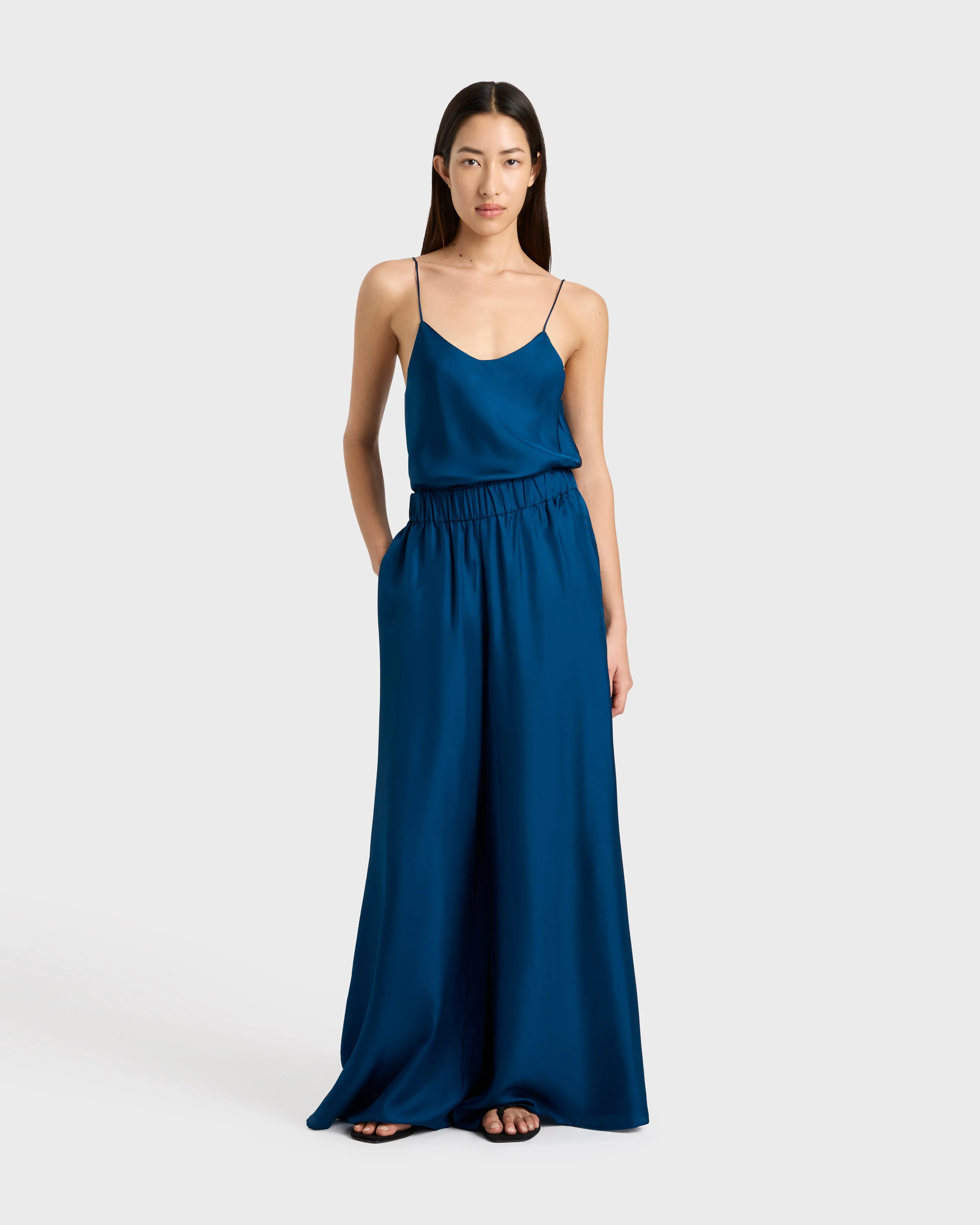 Marfa Silk Palazzo Pant - Tropico sold by Bondi Born