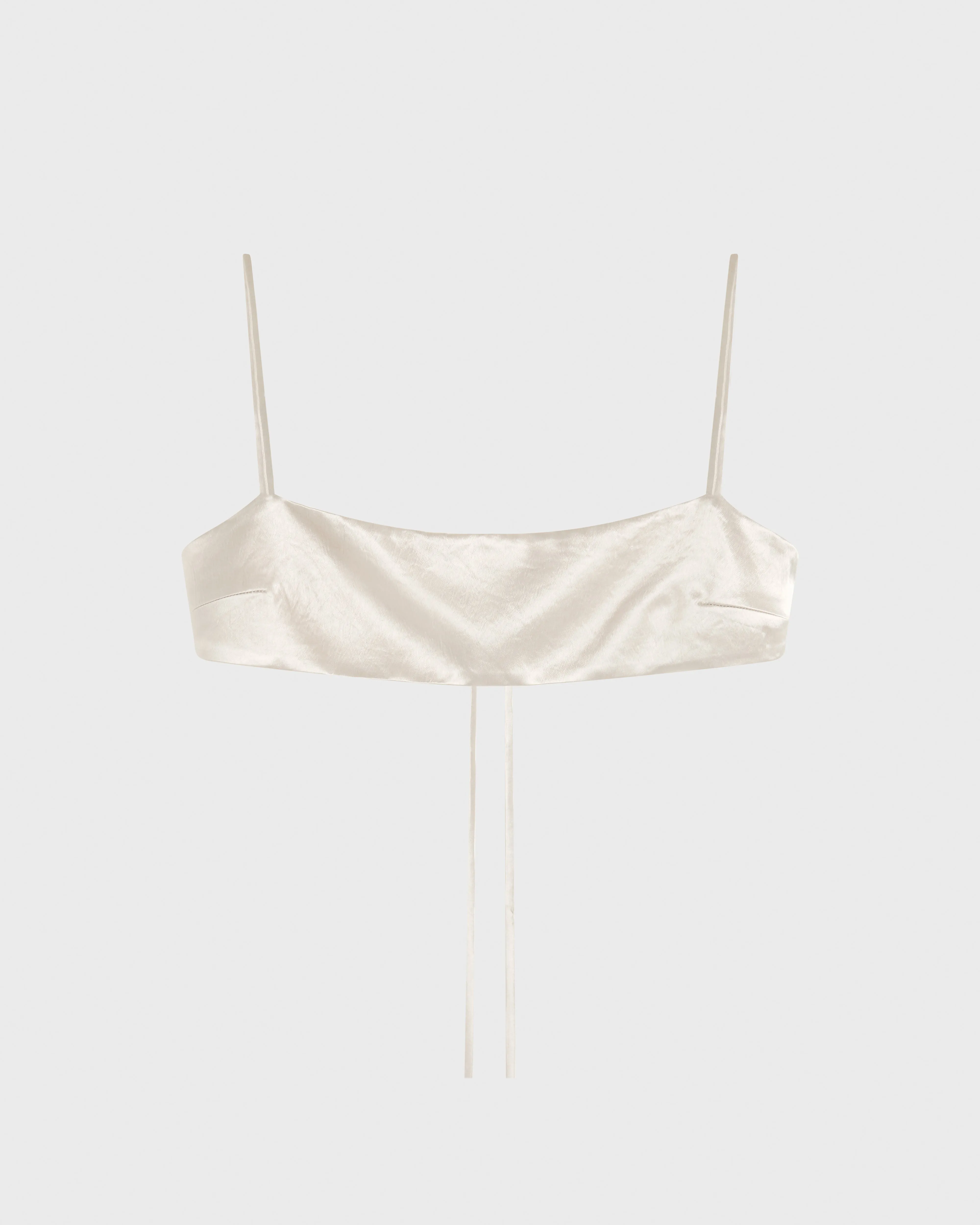 Kobe Satin Slimline Bodice - Silver sold by Bondi Born product image thumbnail 4