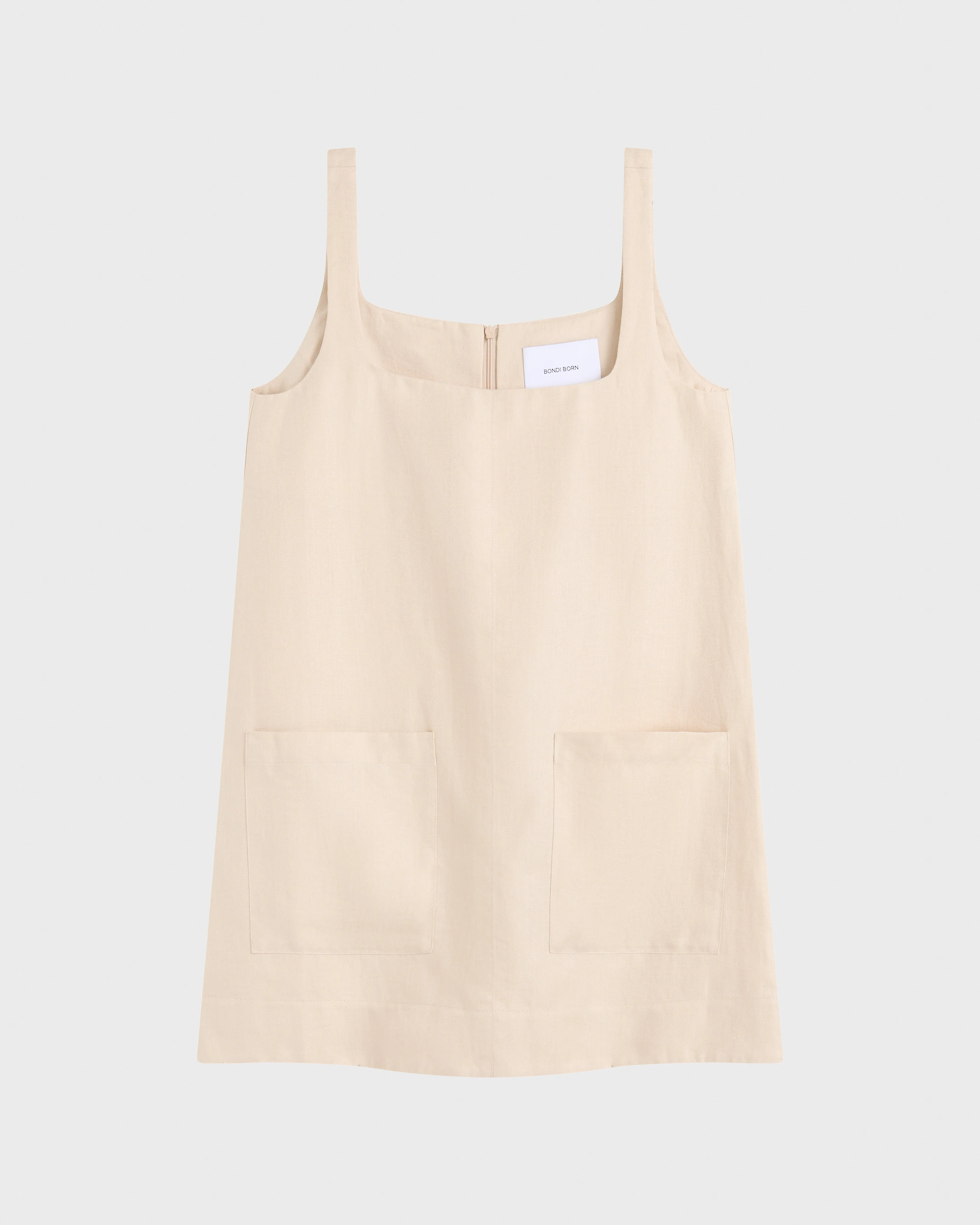 Delphi A-Line Mini Dress - Sand sold by Bondi Born product image thumbnail 3