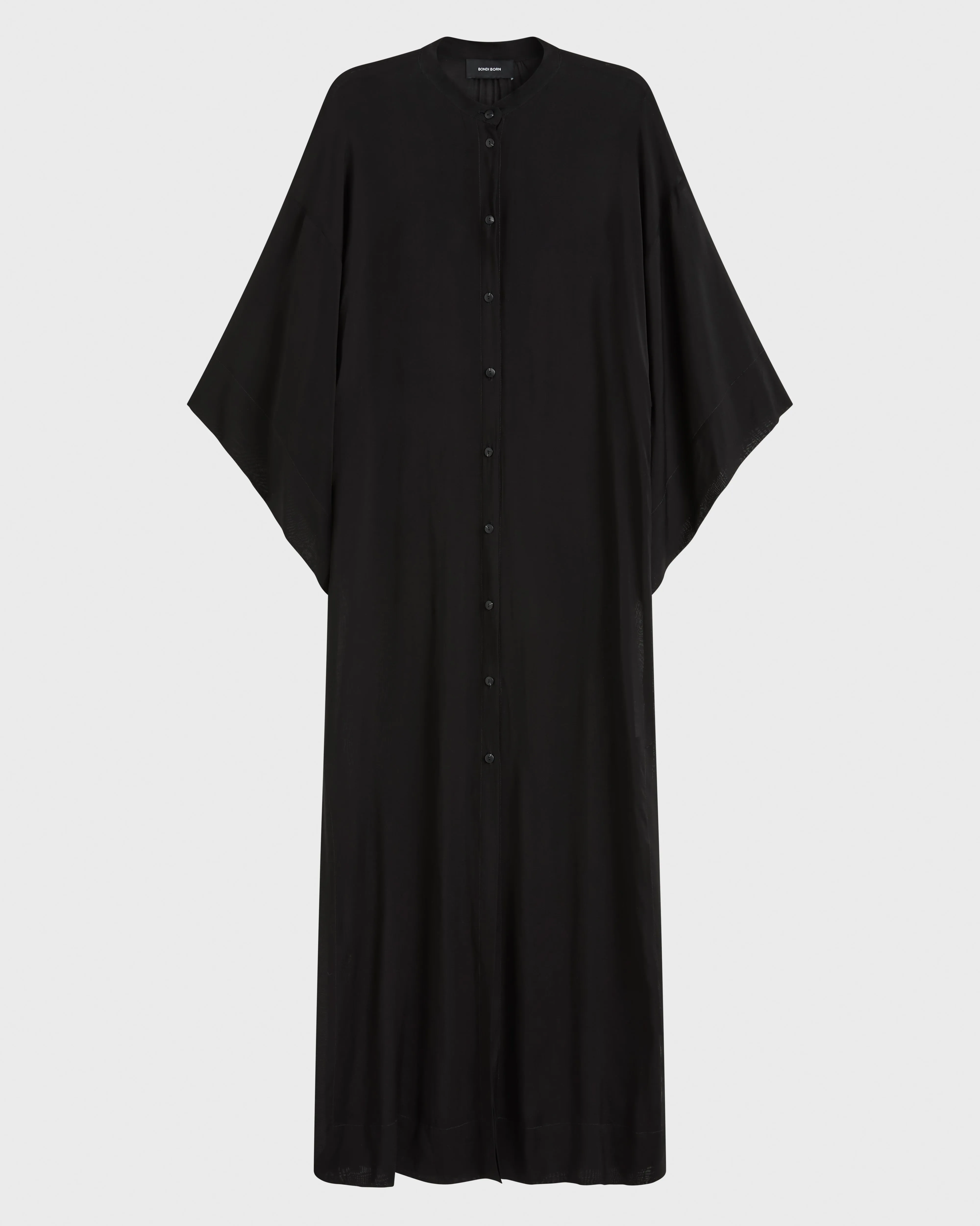 Cremona Kimono Sleeve Coverup - Black sold by Bondi Born product image thumbnail 4