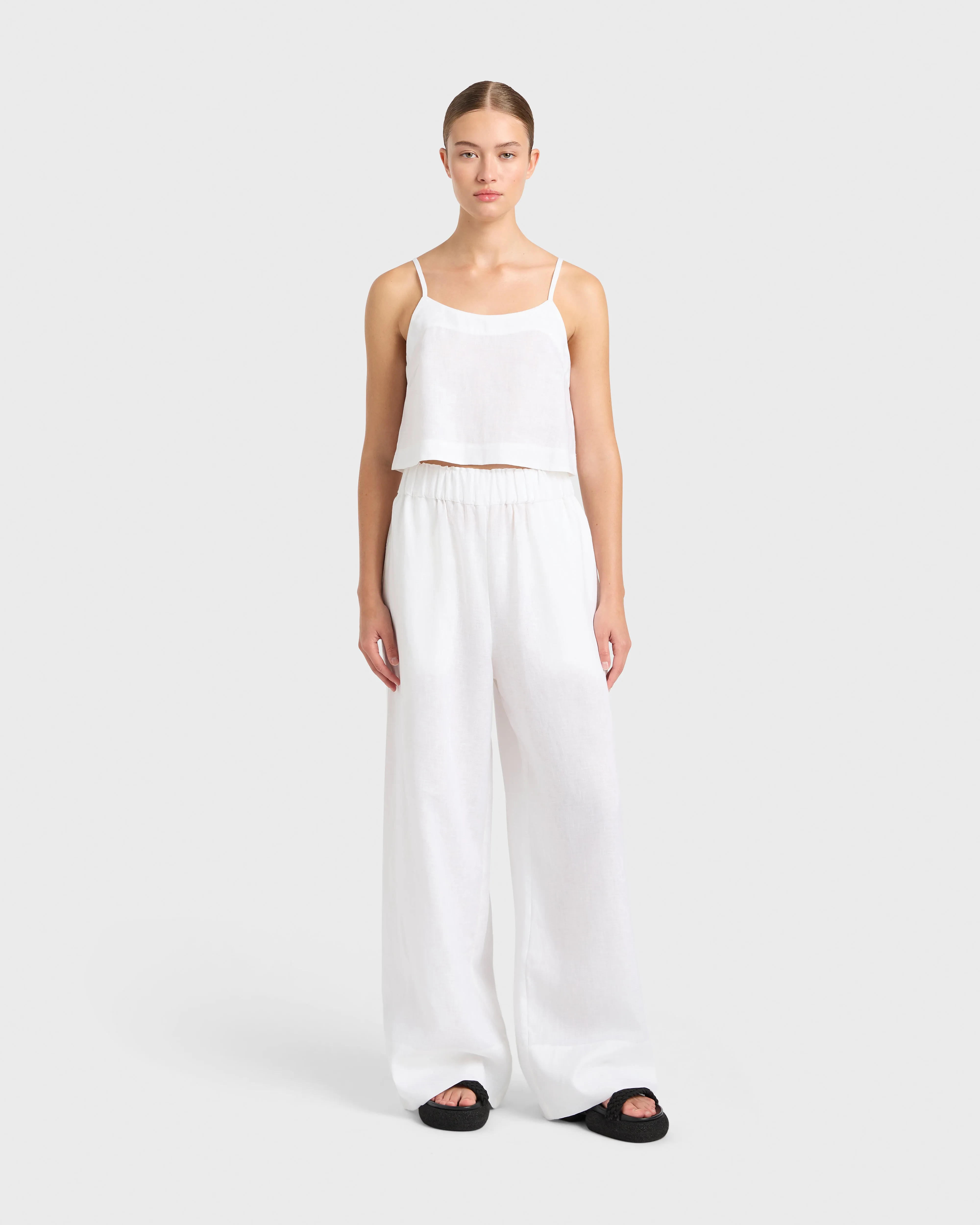 Leiden Universal Pant - White sold by Bondi Born product image thumbnail 2