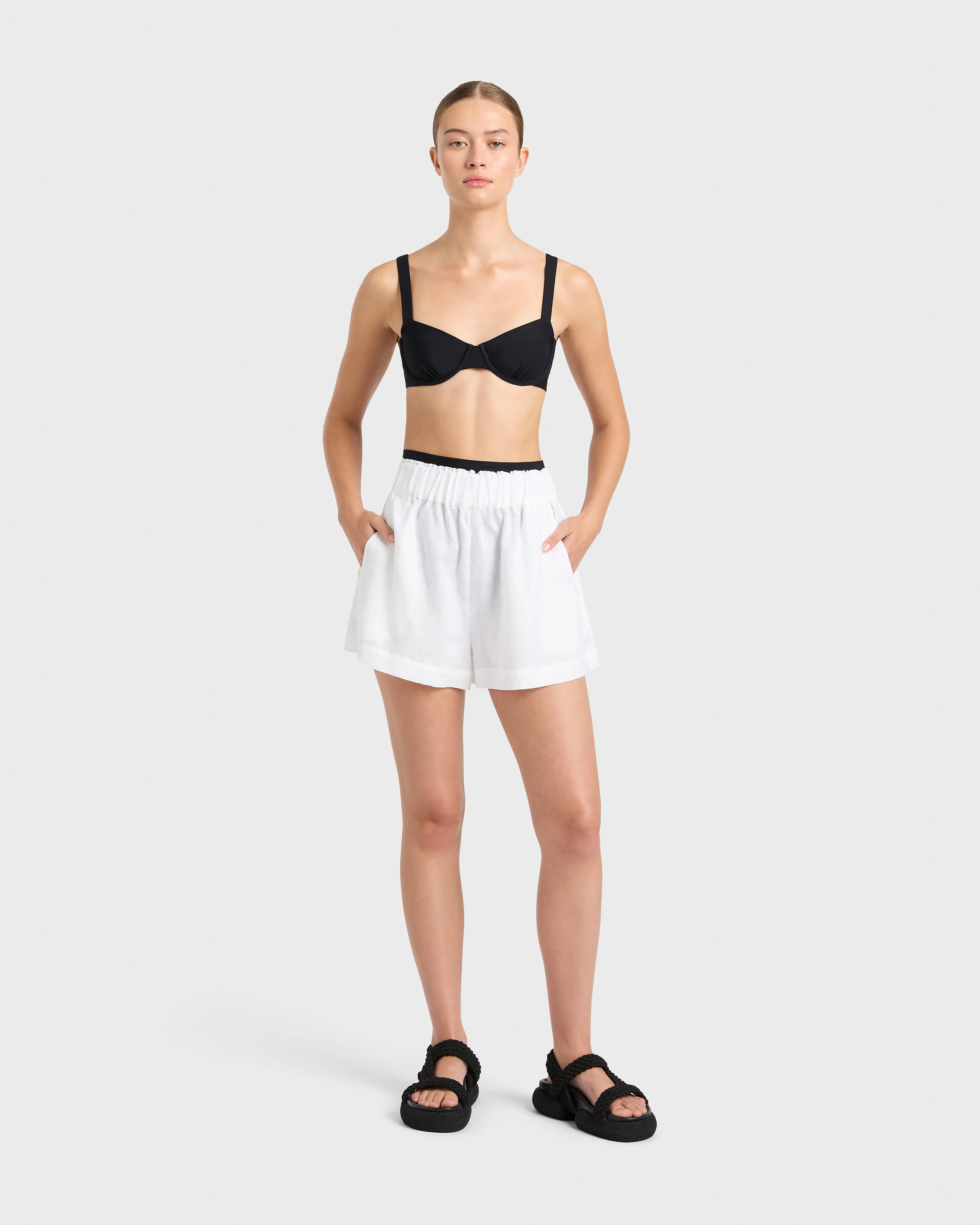 Leiden Universal Short - White sold by Bondi Born