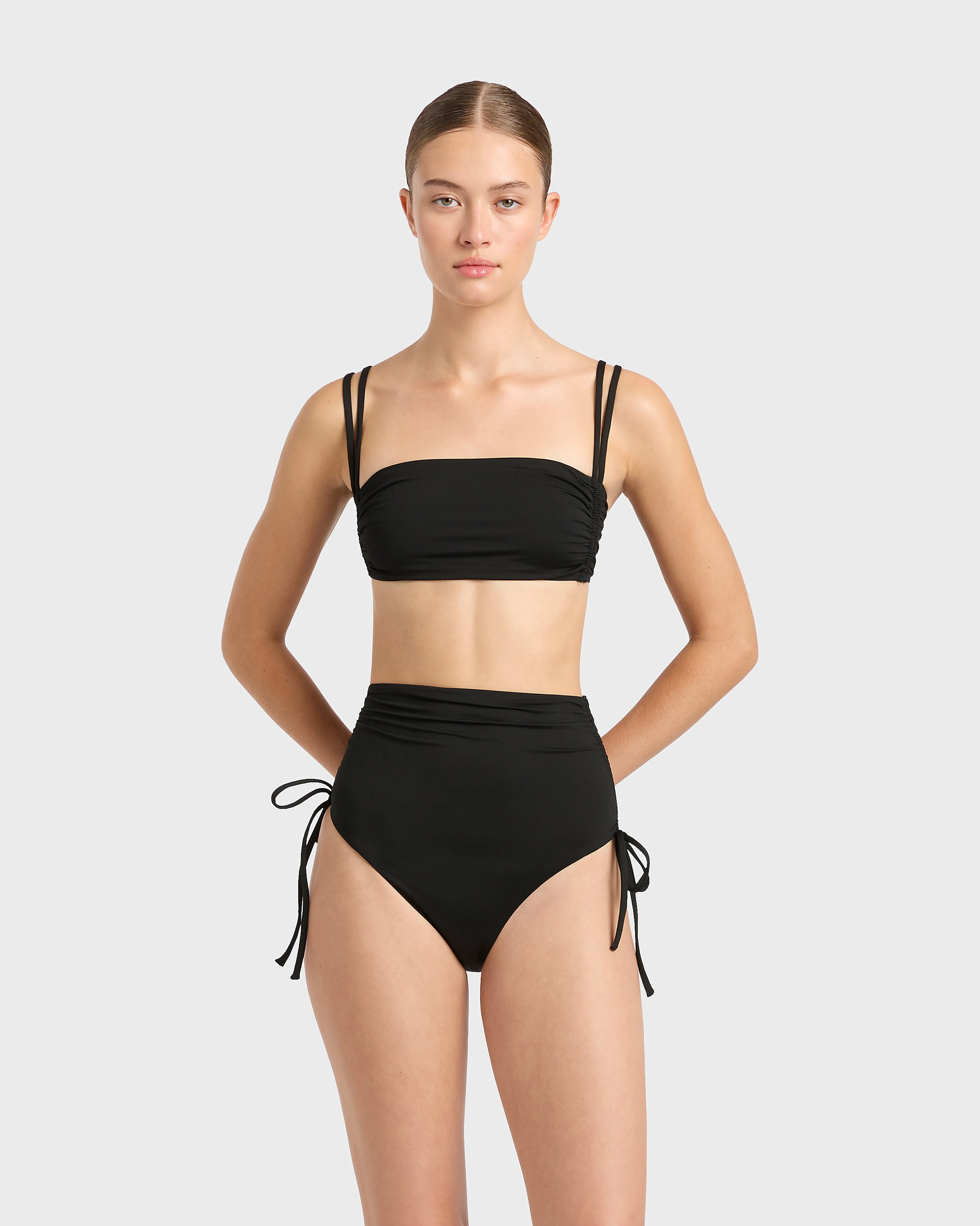 Brynn Bikini Bottom - Black (Embodee™) sold by Bondi Born