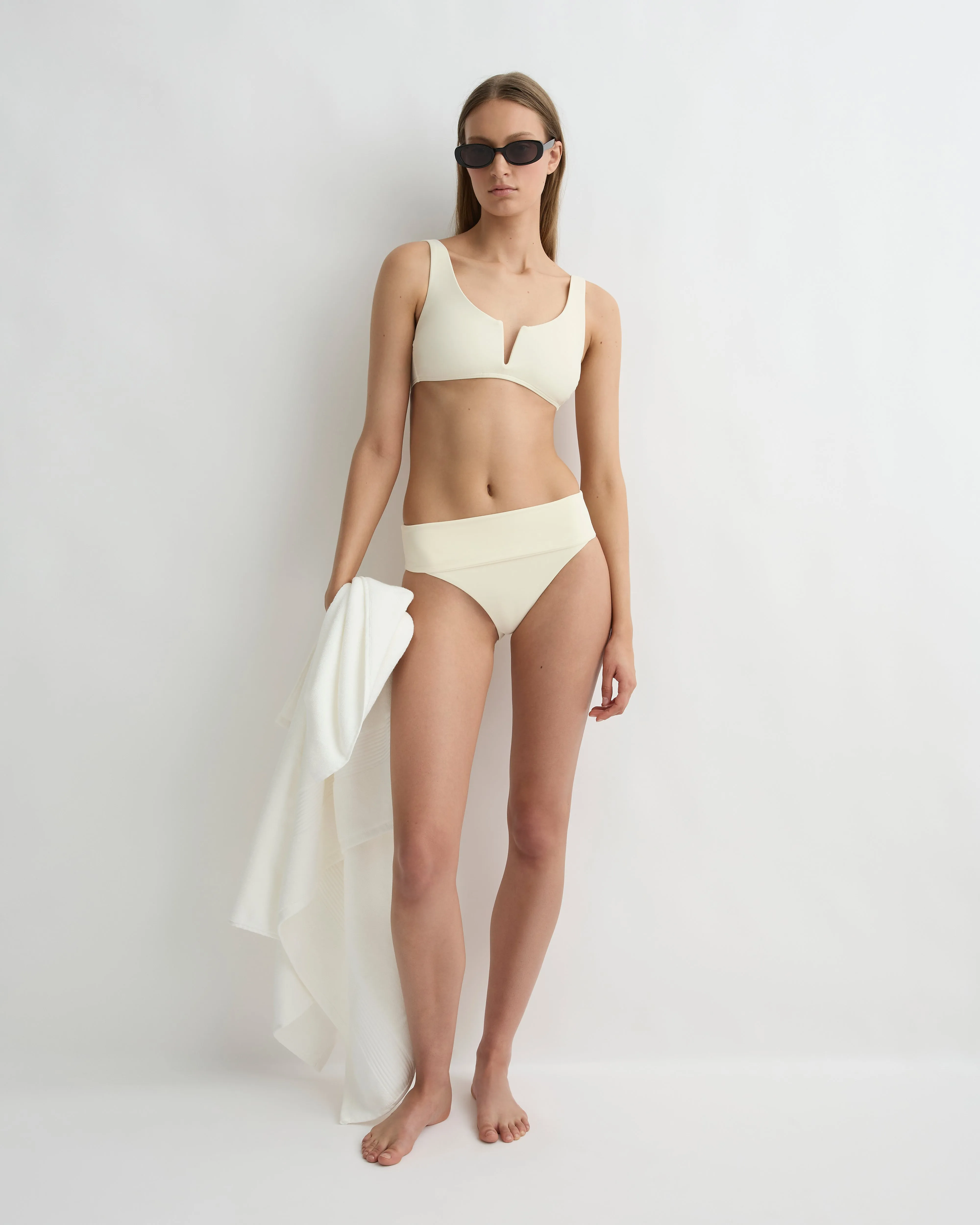 Faith Bikini Bottom - Pearl (Sculpteur®) sold by Bondi Born product image thumbnail 5
