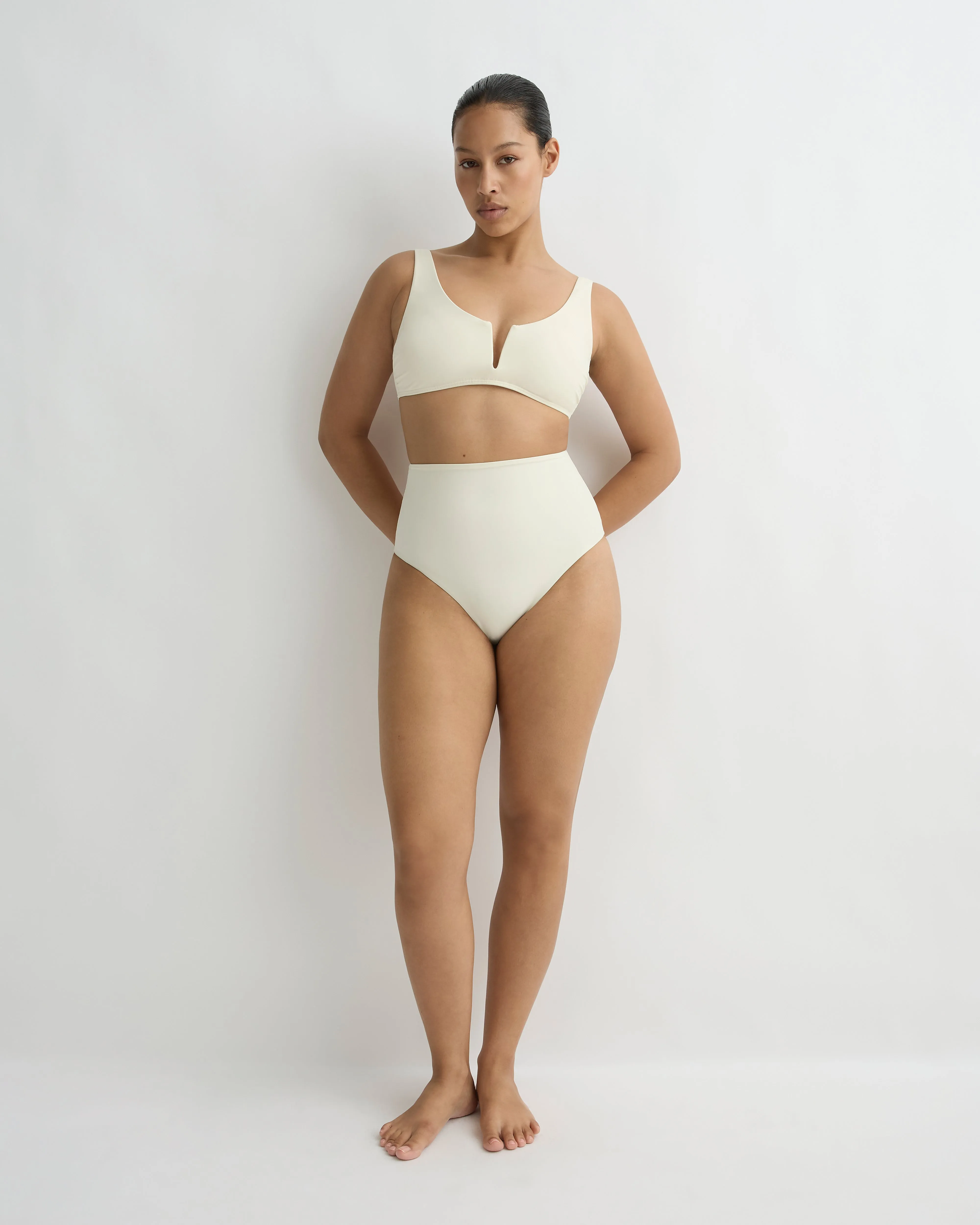 Faith Bikini Bottom - Pearl (Sculpteur®) sold by Bondi Born product image thumbnail 2