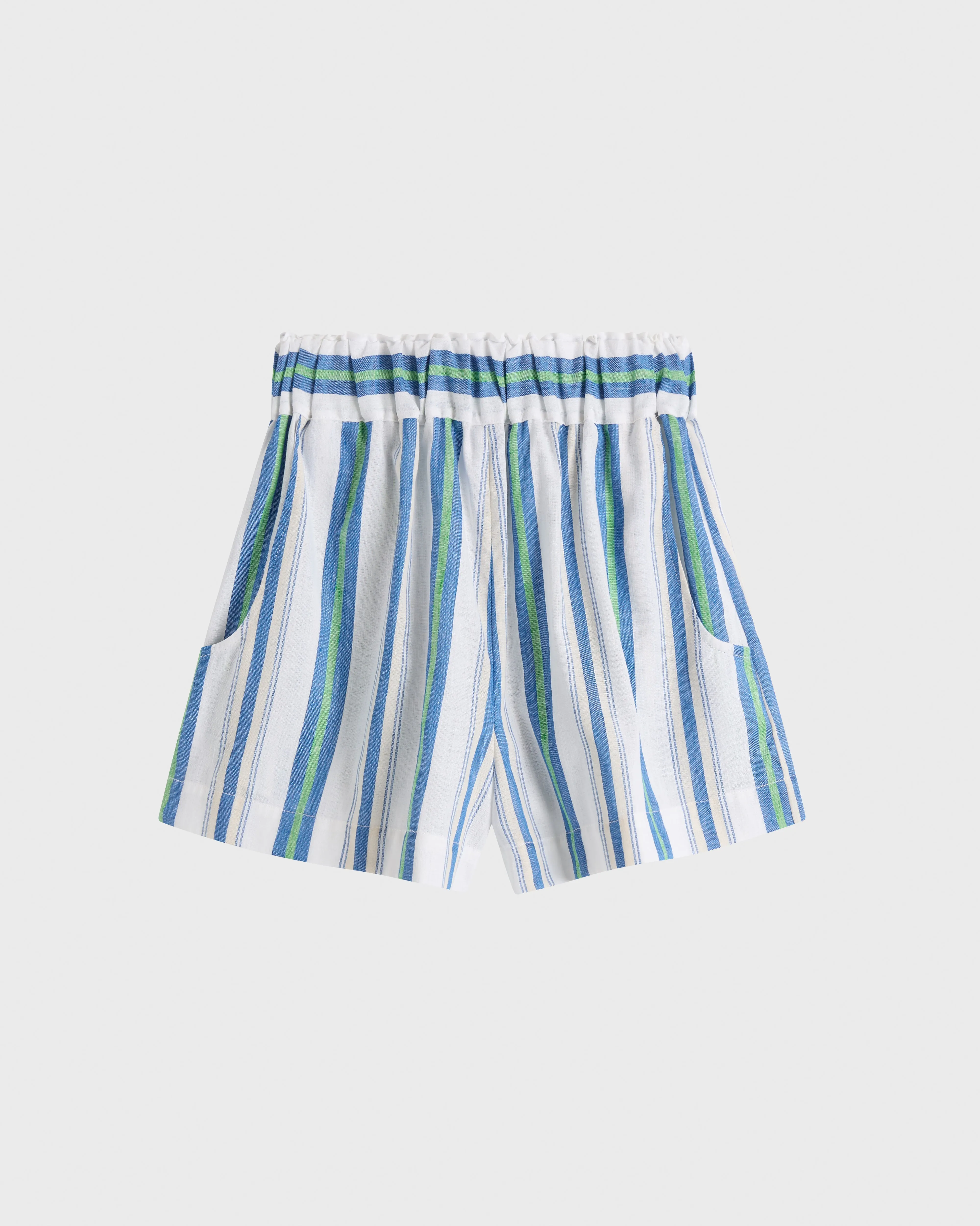 Arezzo Elasticated Short - Lapis sold by Bondi Born product image thumbnail 3