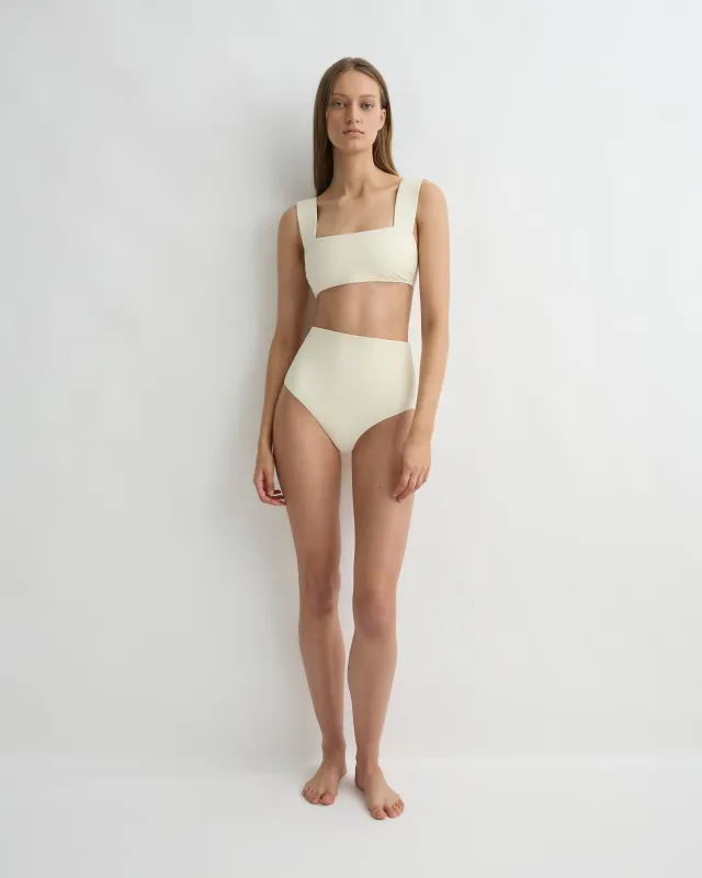 Elle Bikini Top - Pearl (Sculpteur®) sold by Bondi Born