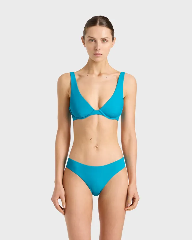 Gracie Bikini Top - Caribbean (Sculpteur®) sold by Bondi Born