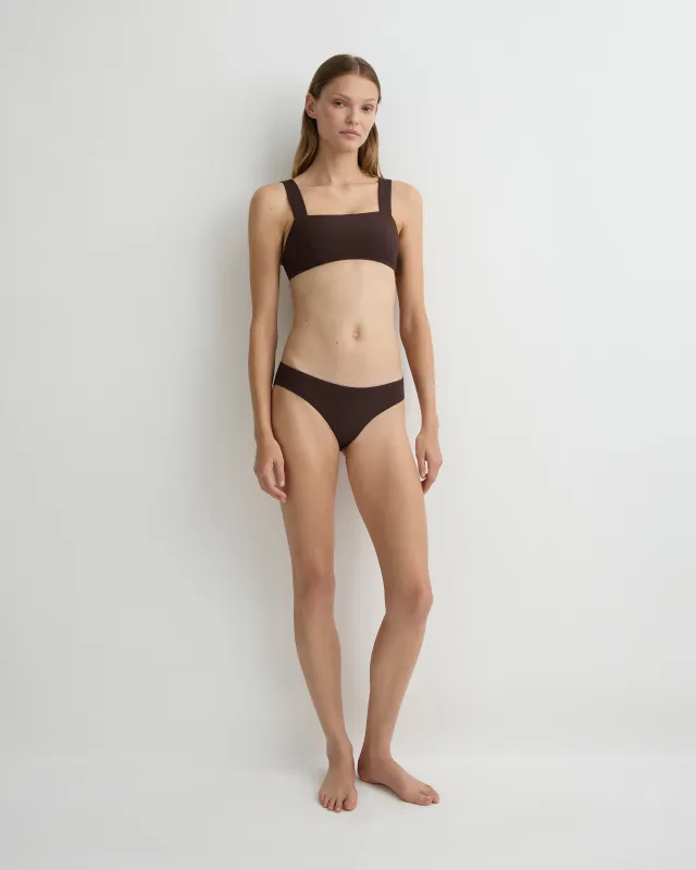 Nadia Bikini Bottom - Mocha (Sculpteur®) sold by Bondi Born