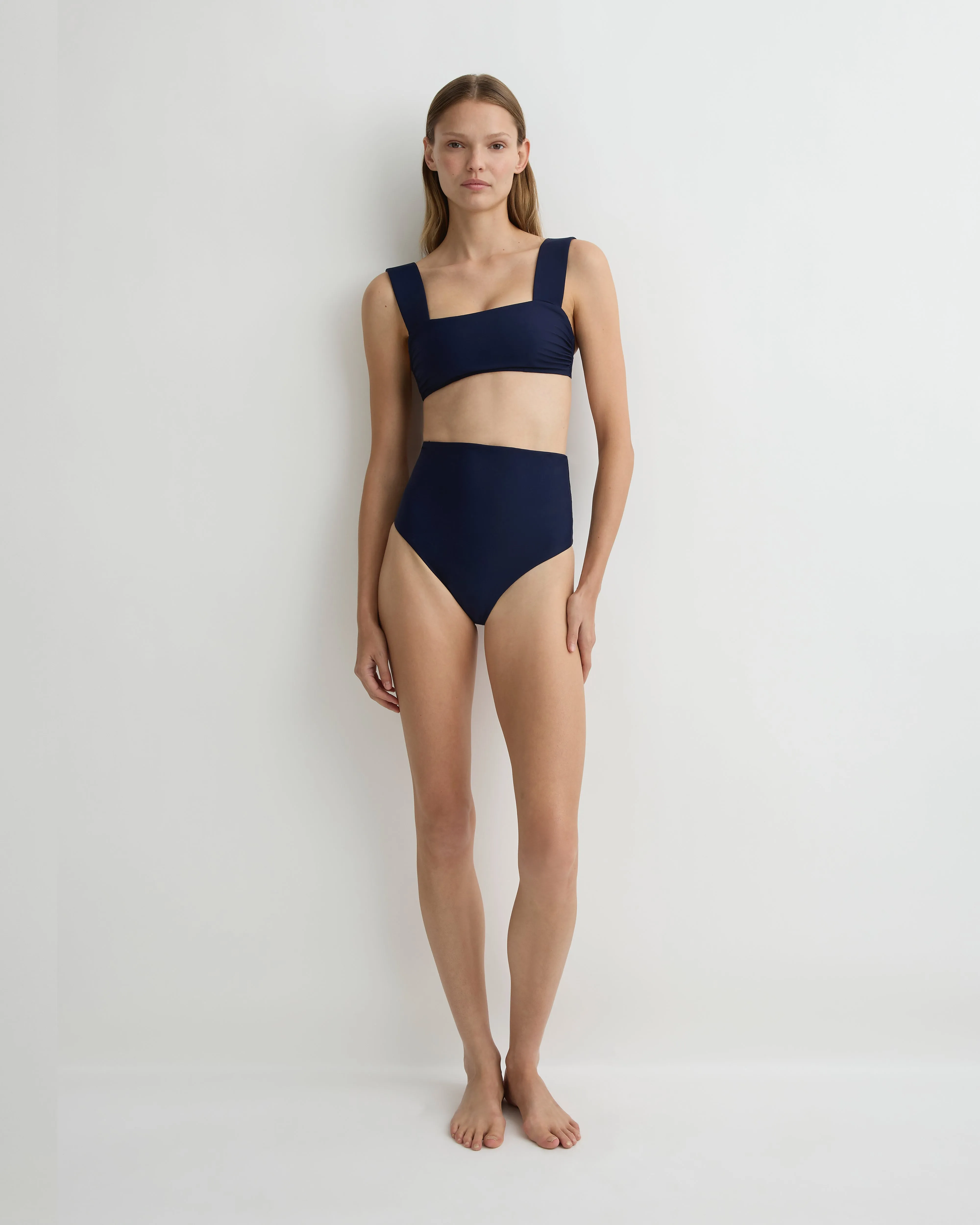 Elle Bikini Top - Navy (Sculpteur®) sold by Bondi Born
