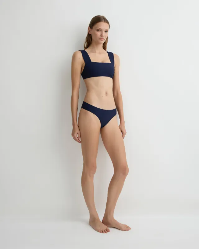 Nadia Bikini Bottom - Navy sold by Bondi Born