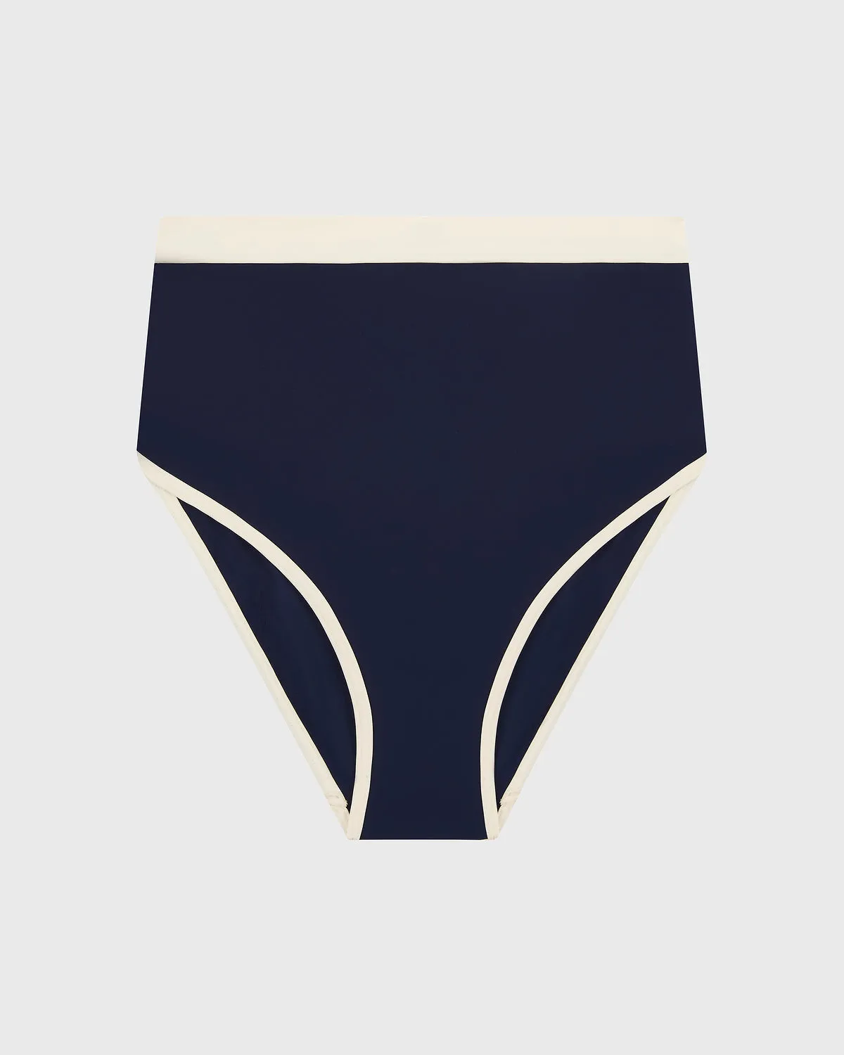 Jayde Bikini Bottom - Navy & Pearl (Sculpteur®) sold by Bondi Born product image thumbnail 4
