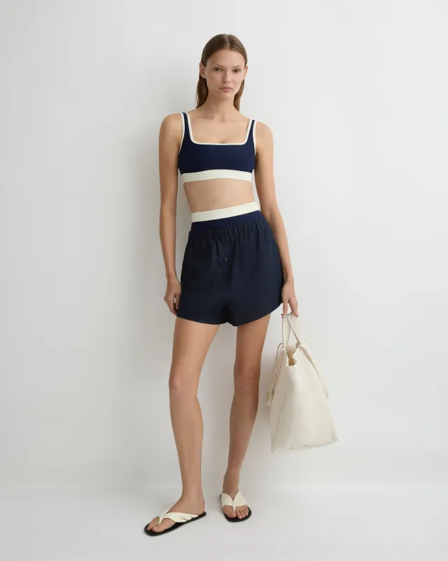 Leiden Shorts - Navy sold by Bondi Born