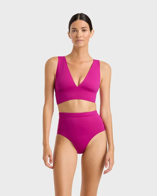 Vicki Bikini Top - Acai (Singuleur®) sold by Bondi Born