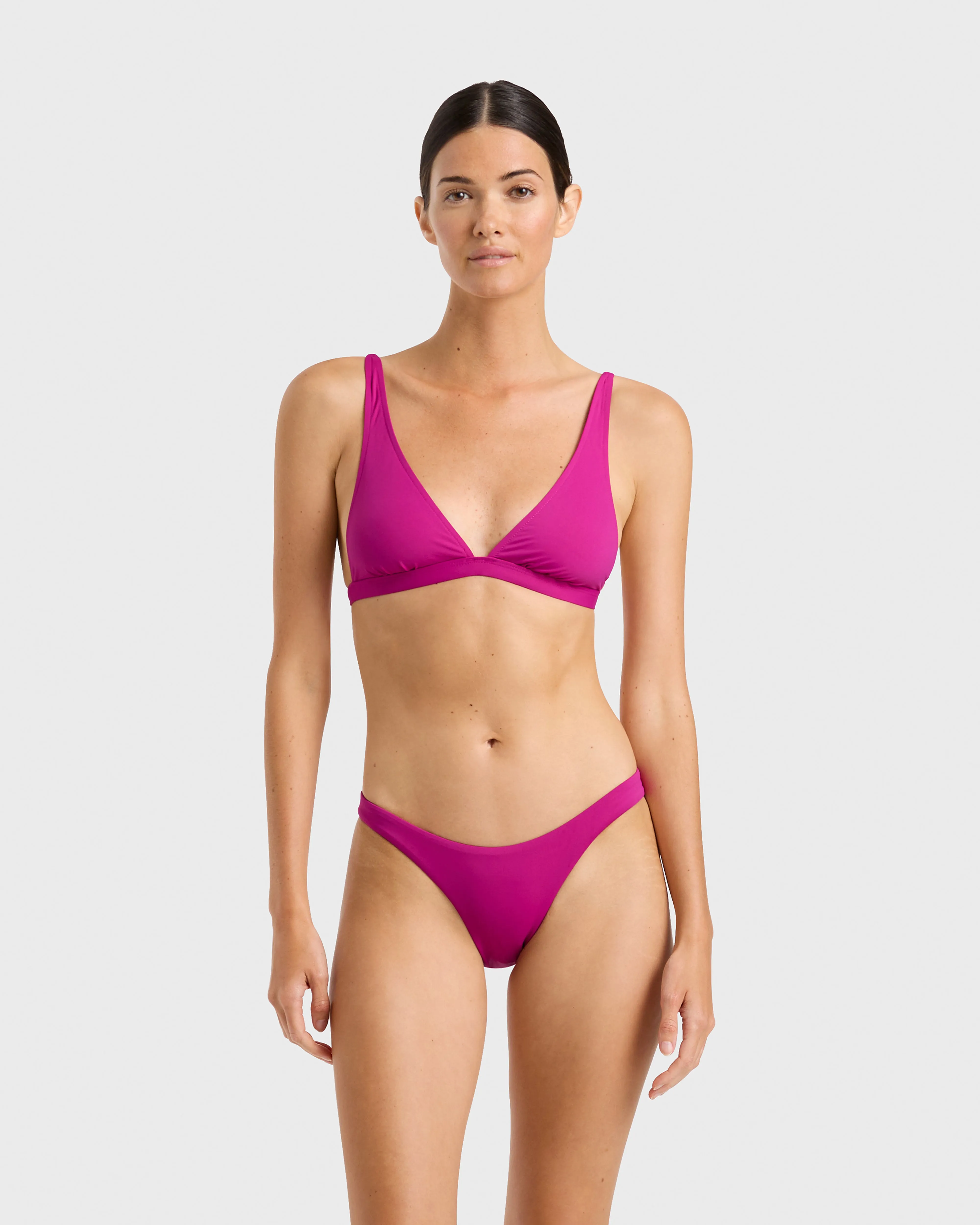 Aurelie Bikini Top - Acai (Singuleur®) sold by Bondi Born