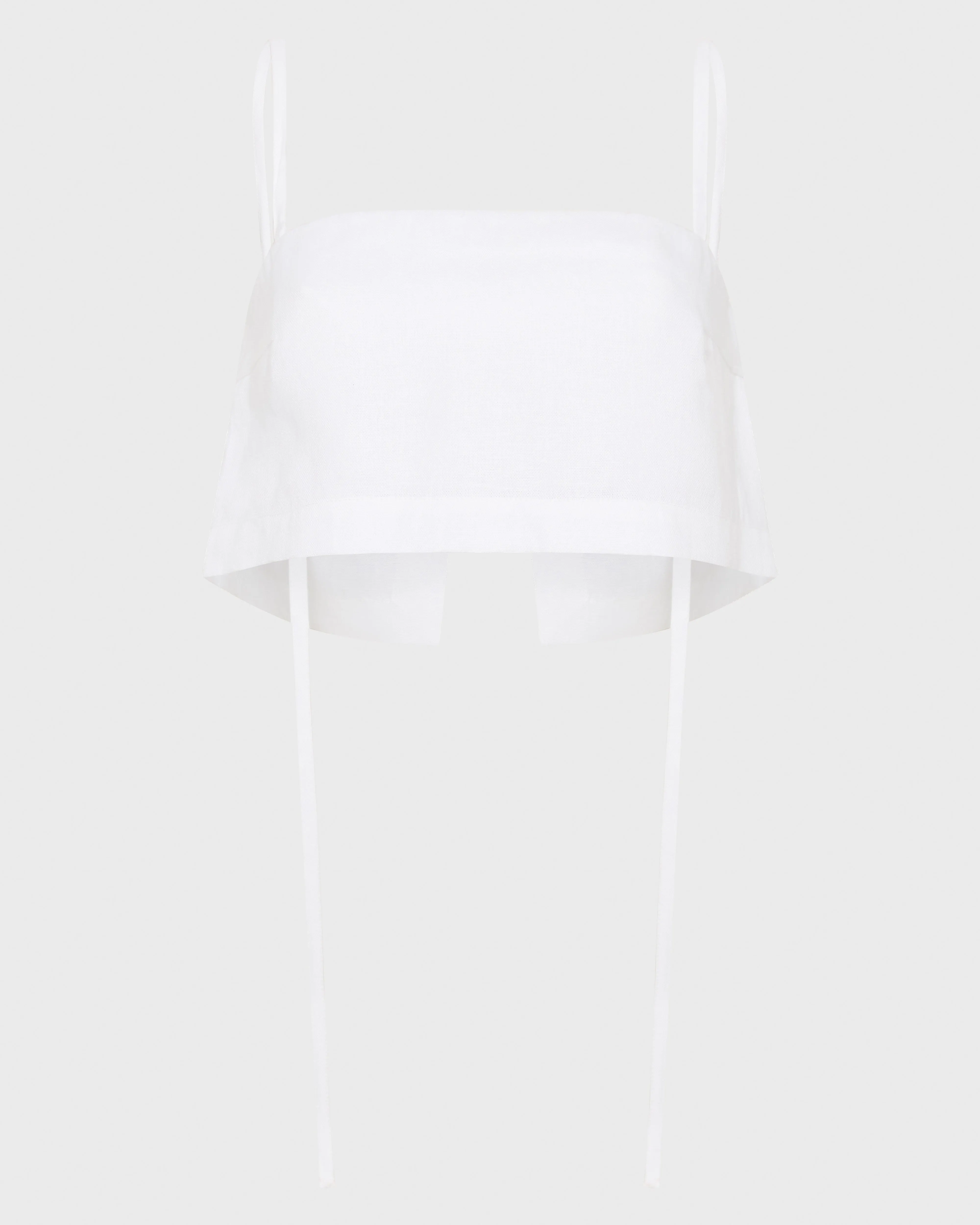 Delphi Crop Bodice - White sold by Bondi Born product image thumbnail 3