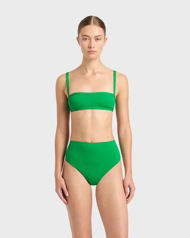 Poppy Bikini Bottom - Lawn (Embodee™) sold by Bondi Born