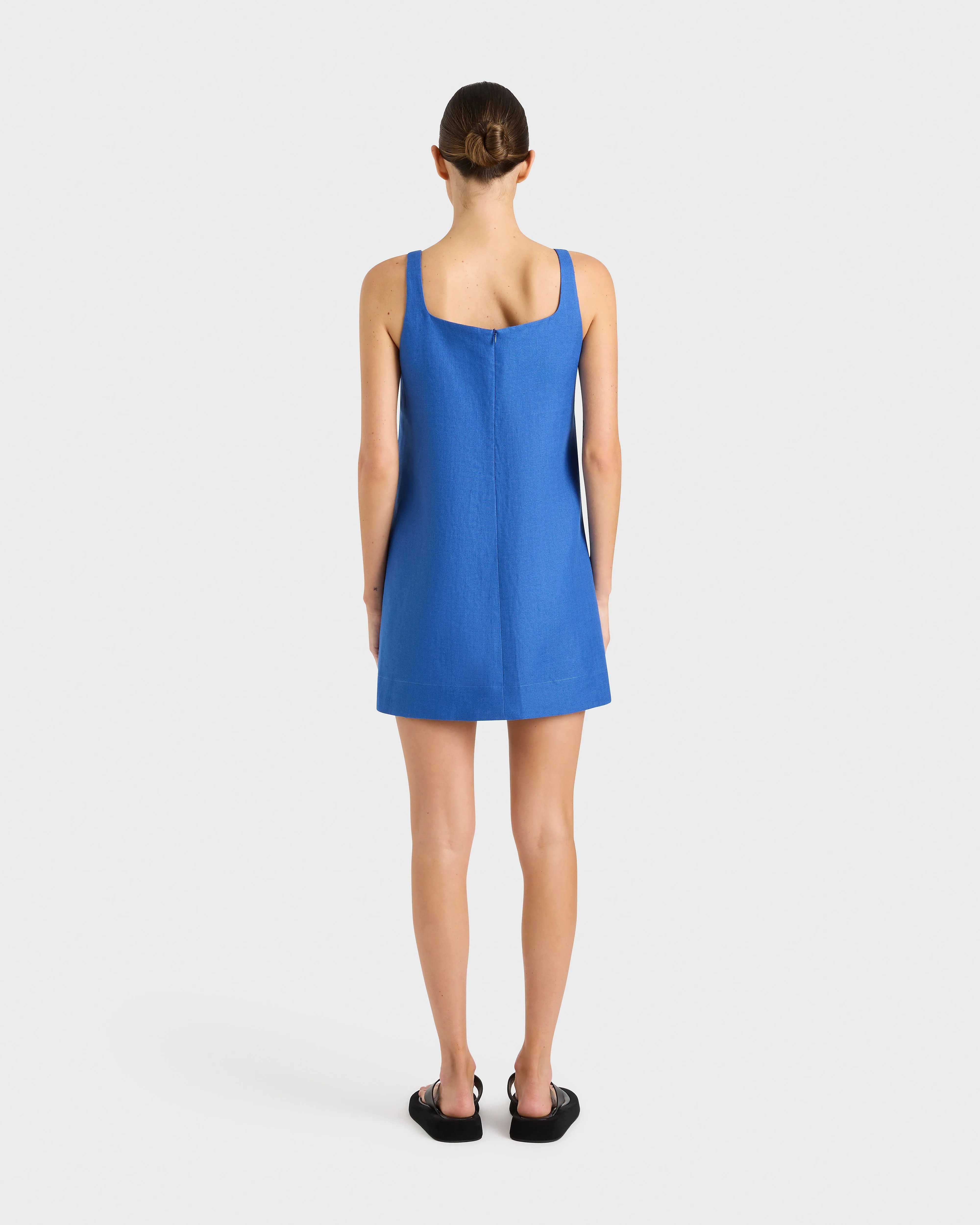 Delphi A-line Mini Dress - Sapphire sold by Bondi Born product image thumbnail 2