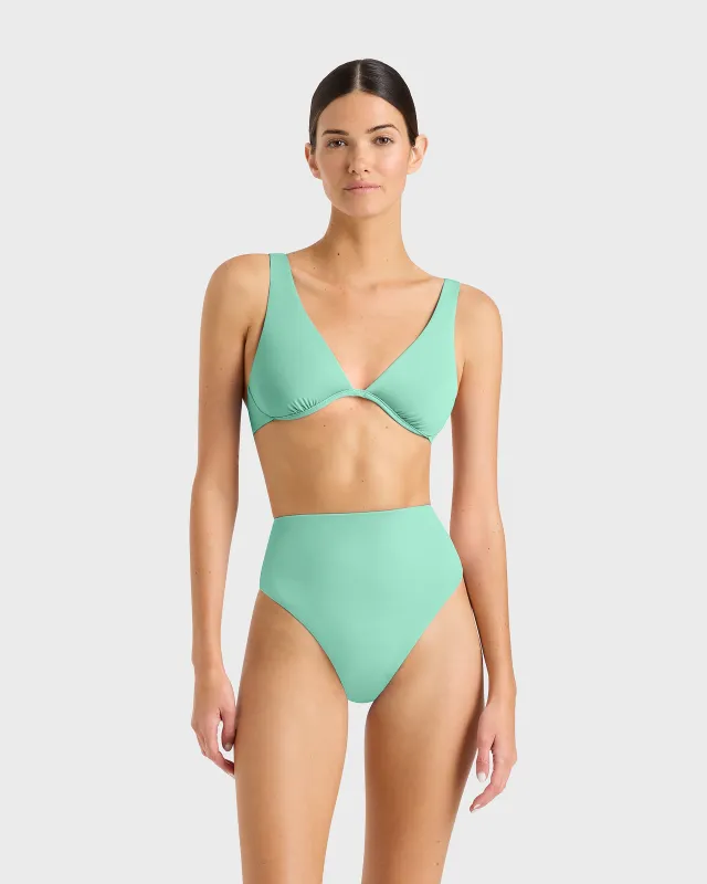 Poppy Bikini Bottom - Lagoon (Embodee™) sold by Bondi Born