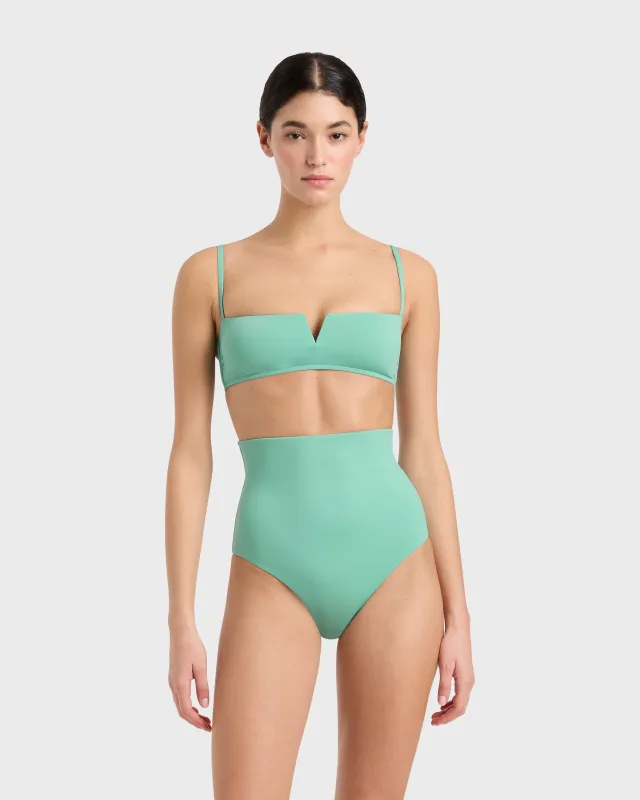 Paris Bikini Top - Lagoon (Embodee™) sold by Bondi Born