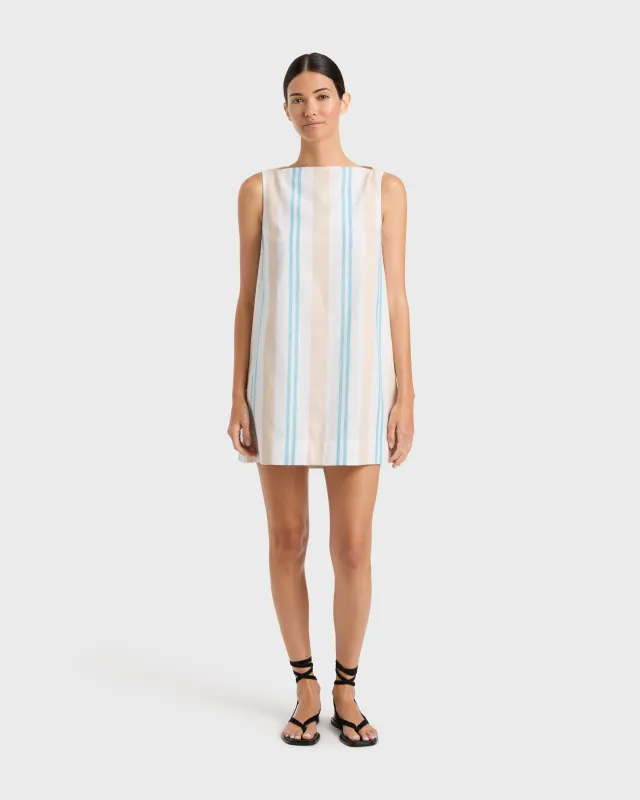 Arezzo Mini Dress - Dune made by Bondi Born