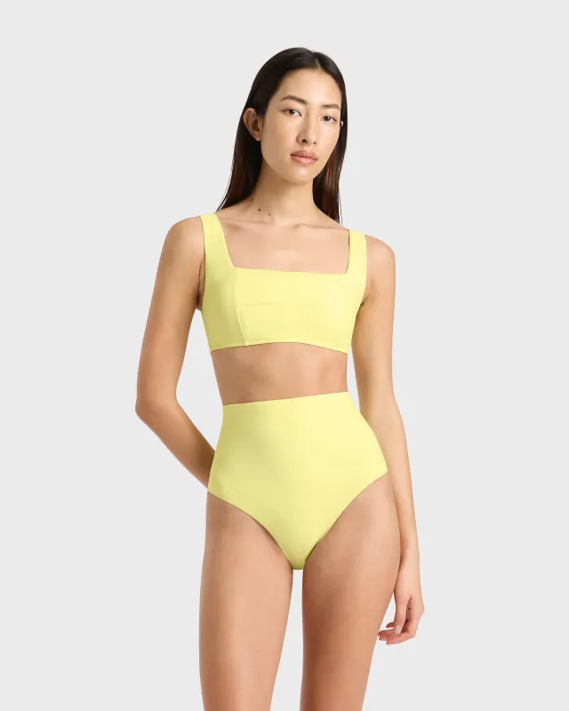 Lola Bikini Top - Lemonade (Sculpteur®) sold by Bondi Born