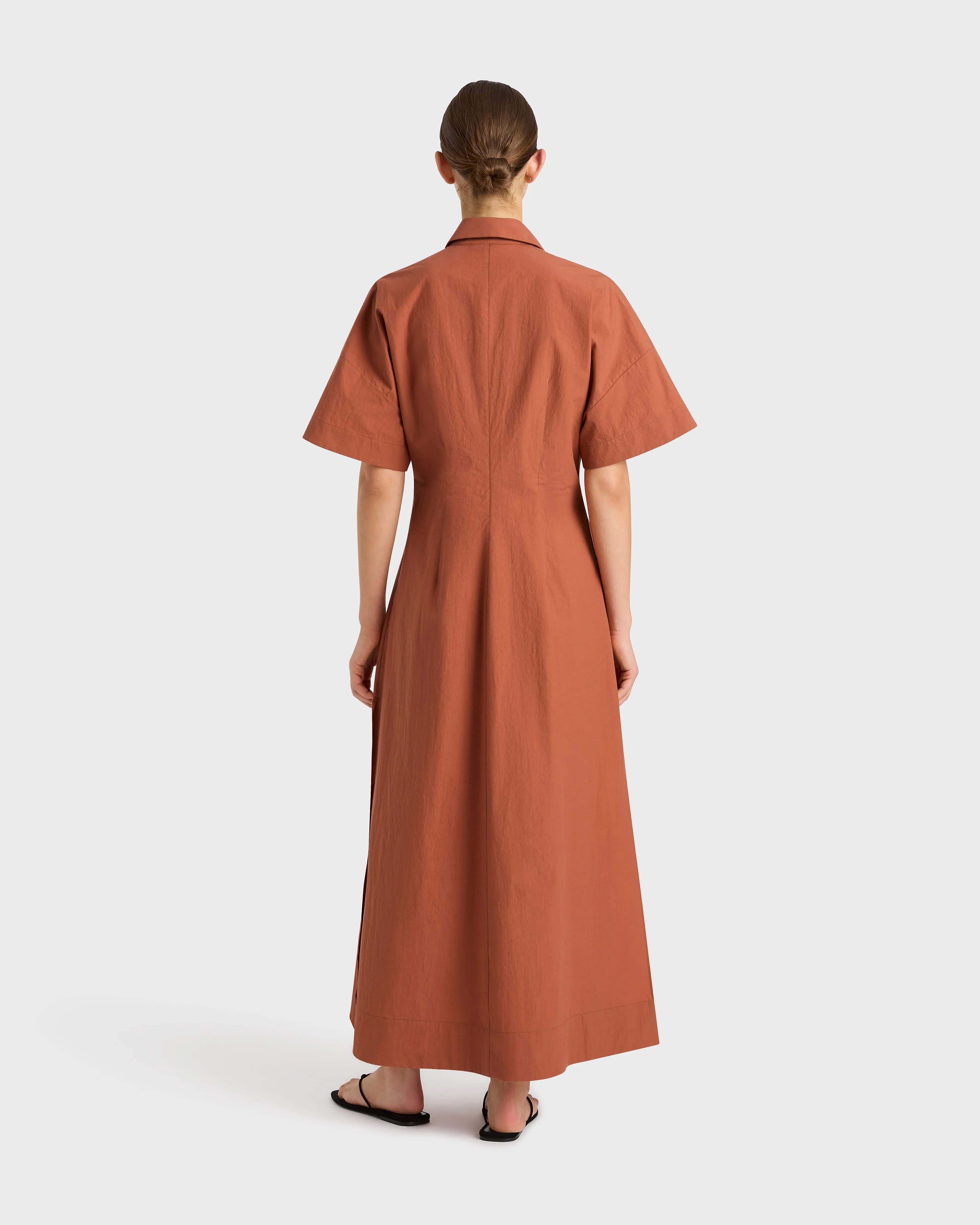 Kyoto Lace Front Shirtdress - Sienna sold by Bondi Born product image thumbnail 2