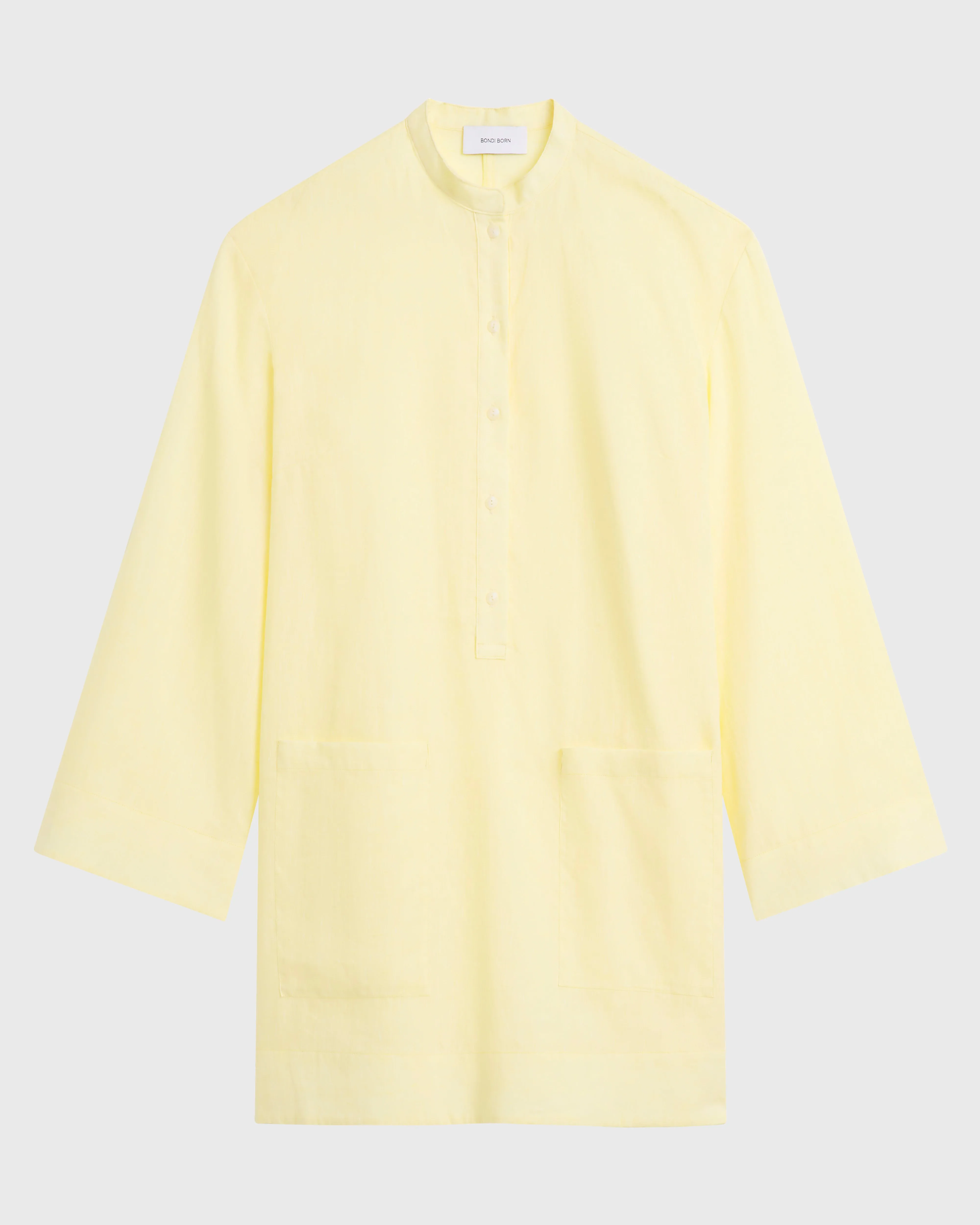 Leiden Relaxed Tunic - Lemon sold by Bondi Born product image thumbnail 3